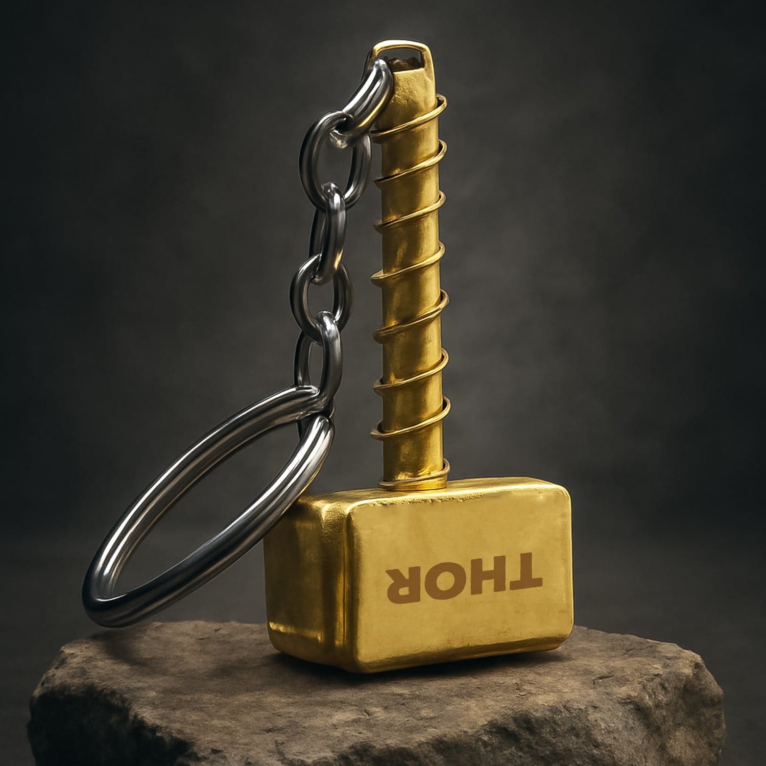 Hammer Shape Metal Keychain (1 Pc) thumbnail 1