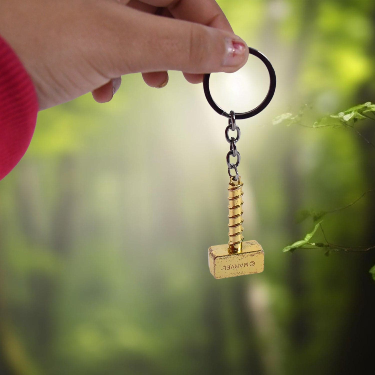 Hammer Shape Metal Keychain (1 Pc) thumbnail 5