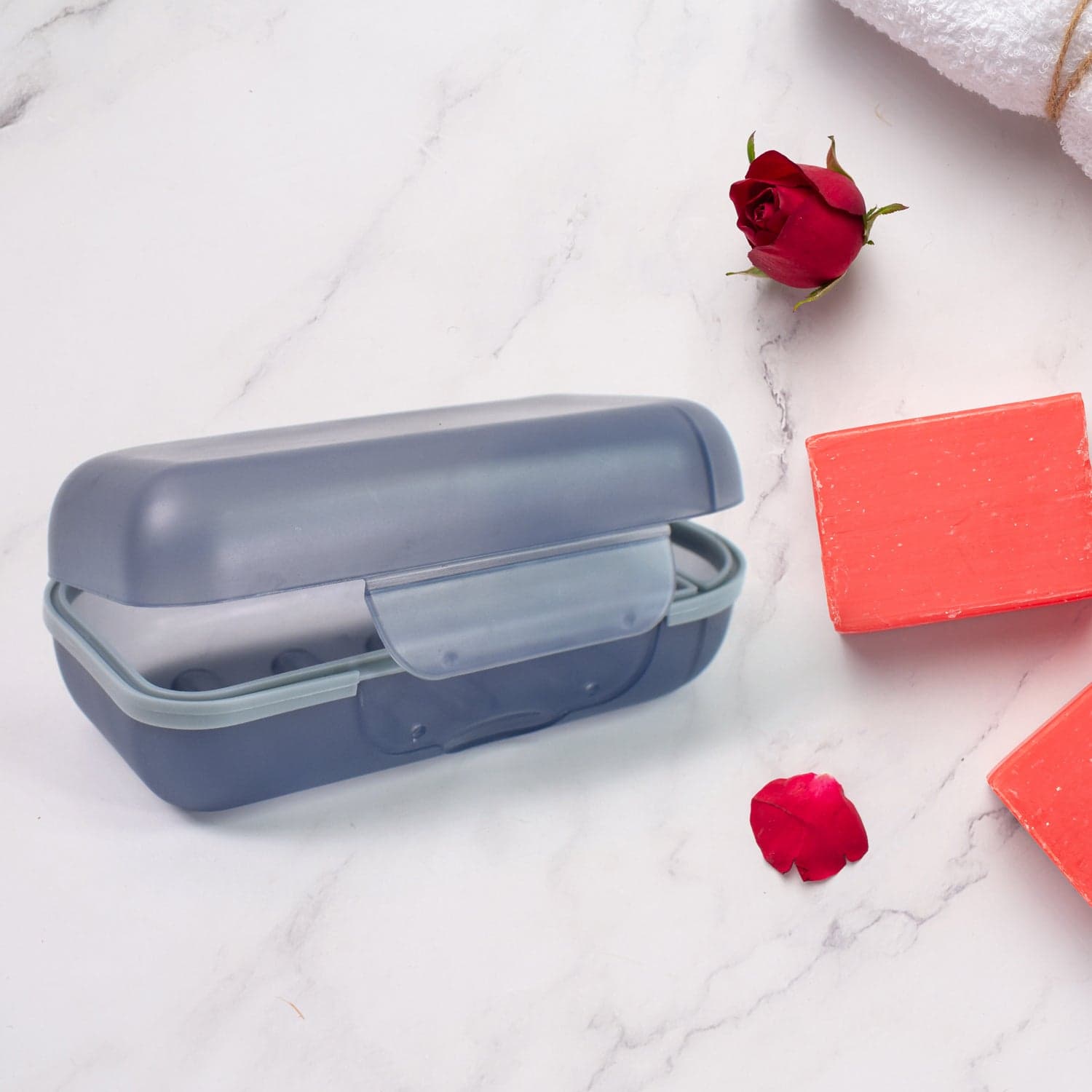 Travel Soap Container, Soap Travel Case with Lid ,Sabudani (1 Pc) thumbnail 2