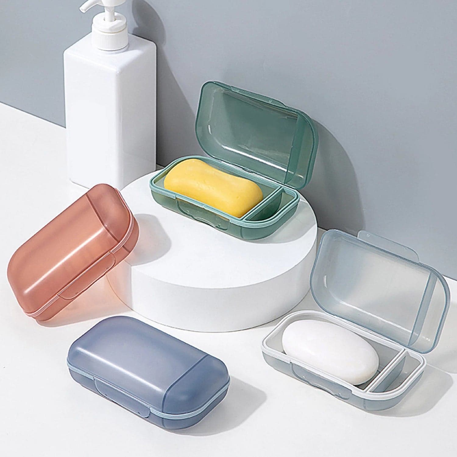Travel Soap Container, Soap Travel Case with Lid ,Sabudani (1 Pc) thumbnail 5