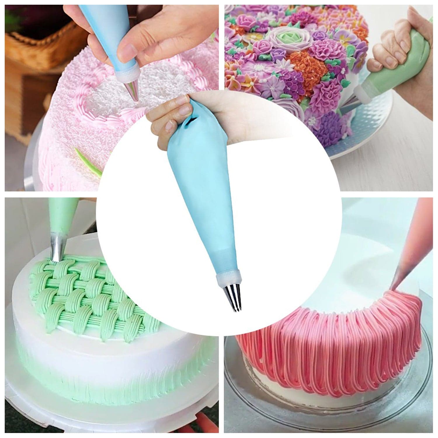 Cake Nozzle Set for Pastry Decorations (55-Piece) thumbnail 3