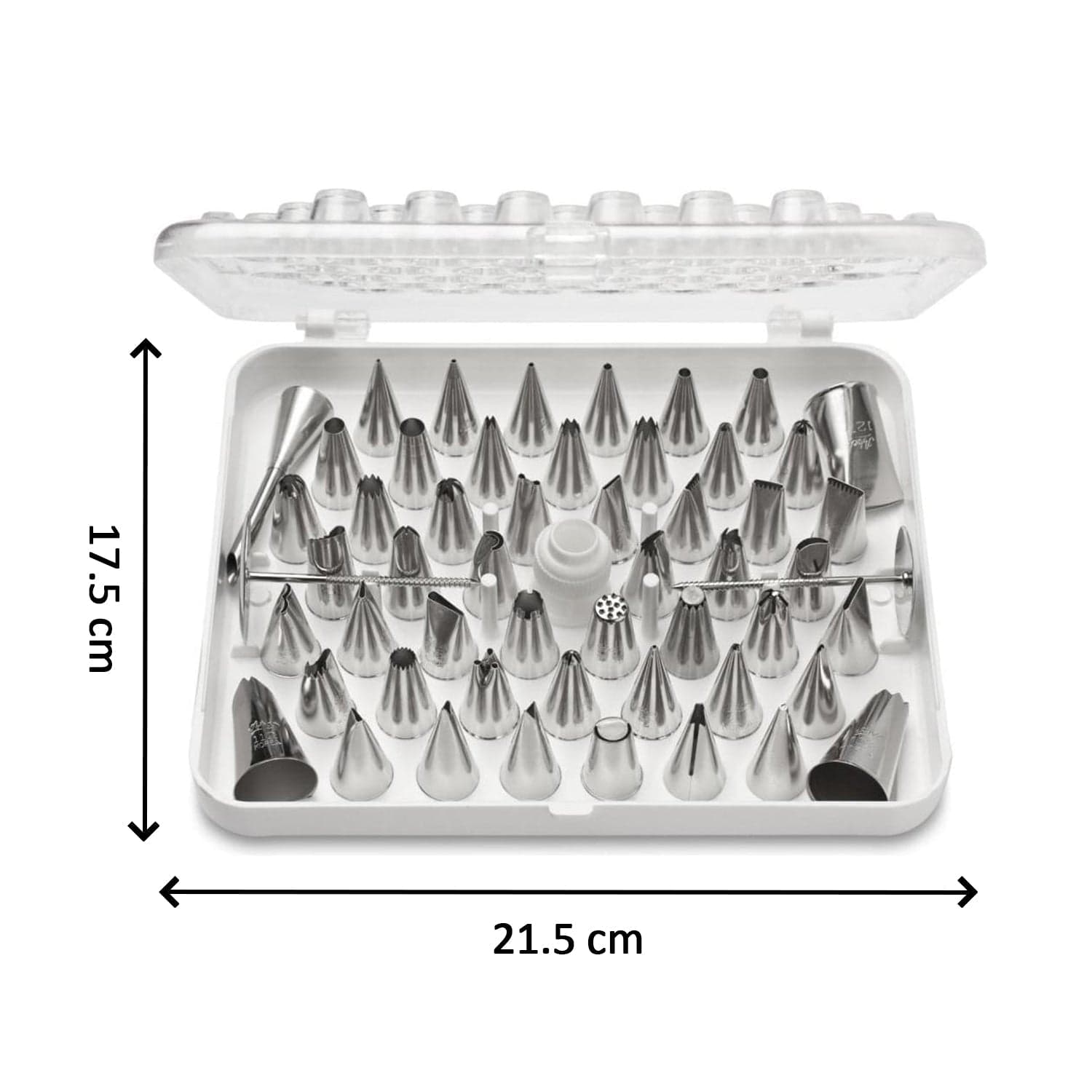 Cake Nozzle Set for Pastry Decorations (55-Piece) thumbnail 5
