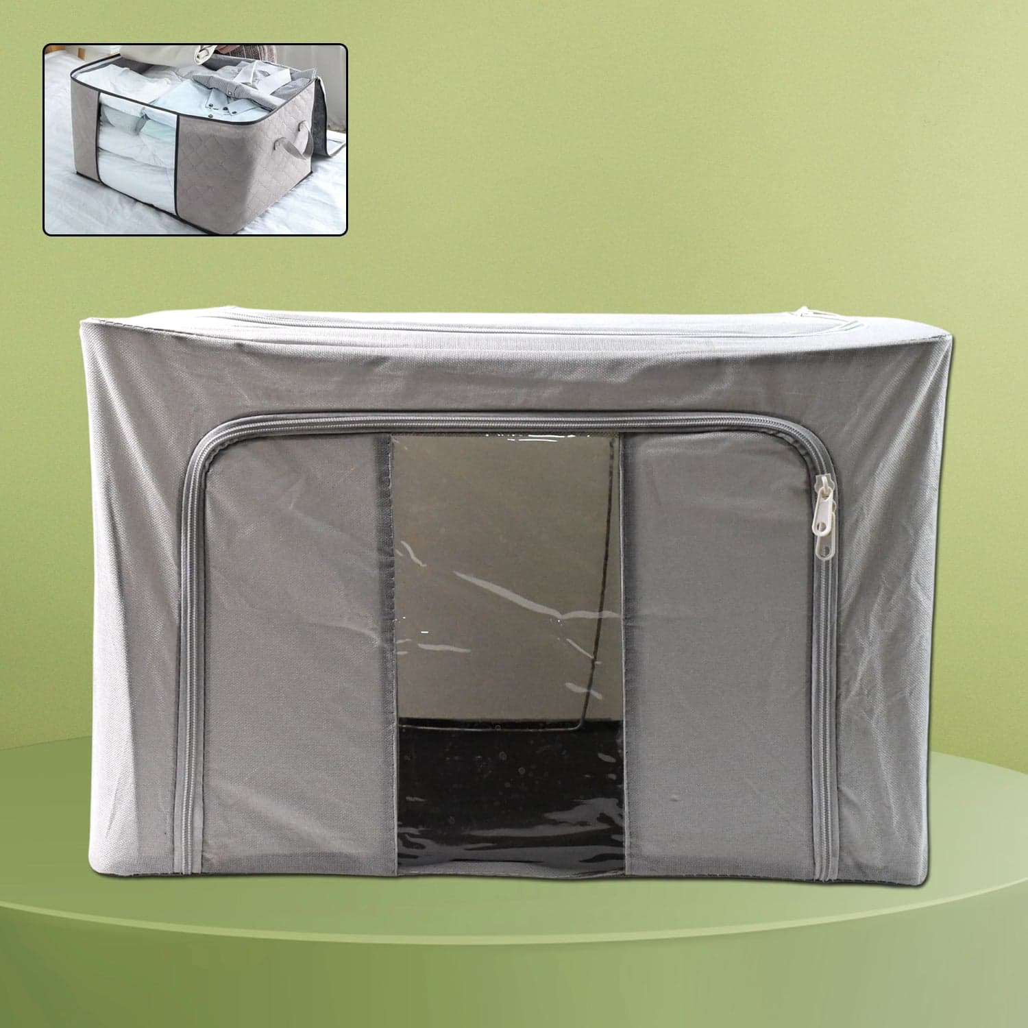 Storage Box with Lid, With Window (50—40 Cm / 1 Pc) thumbnail 3