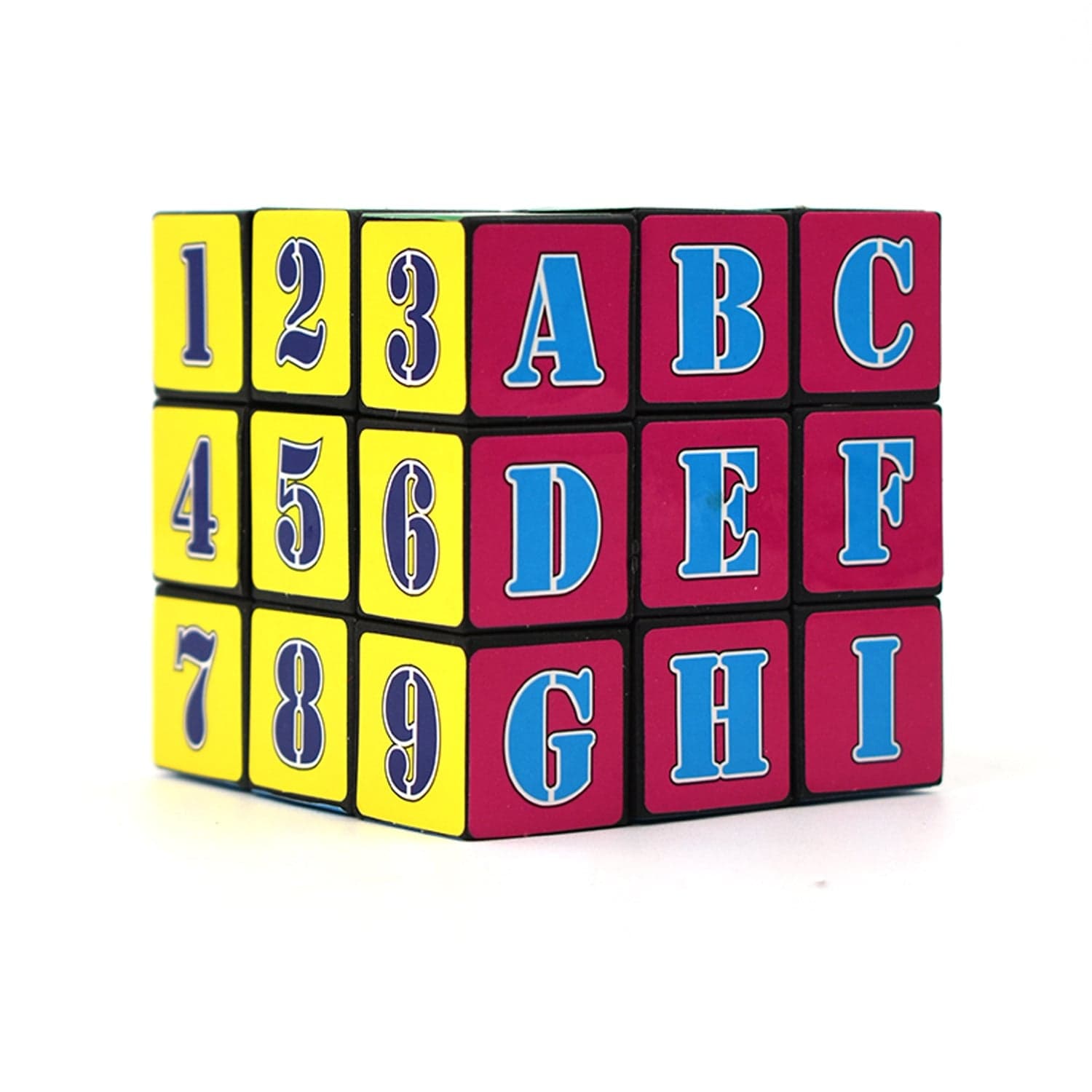 Alpha Numeric Cube Used For Entertaining And Playing Purposes By Kids thumbnail 4