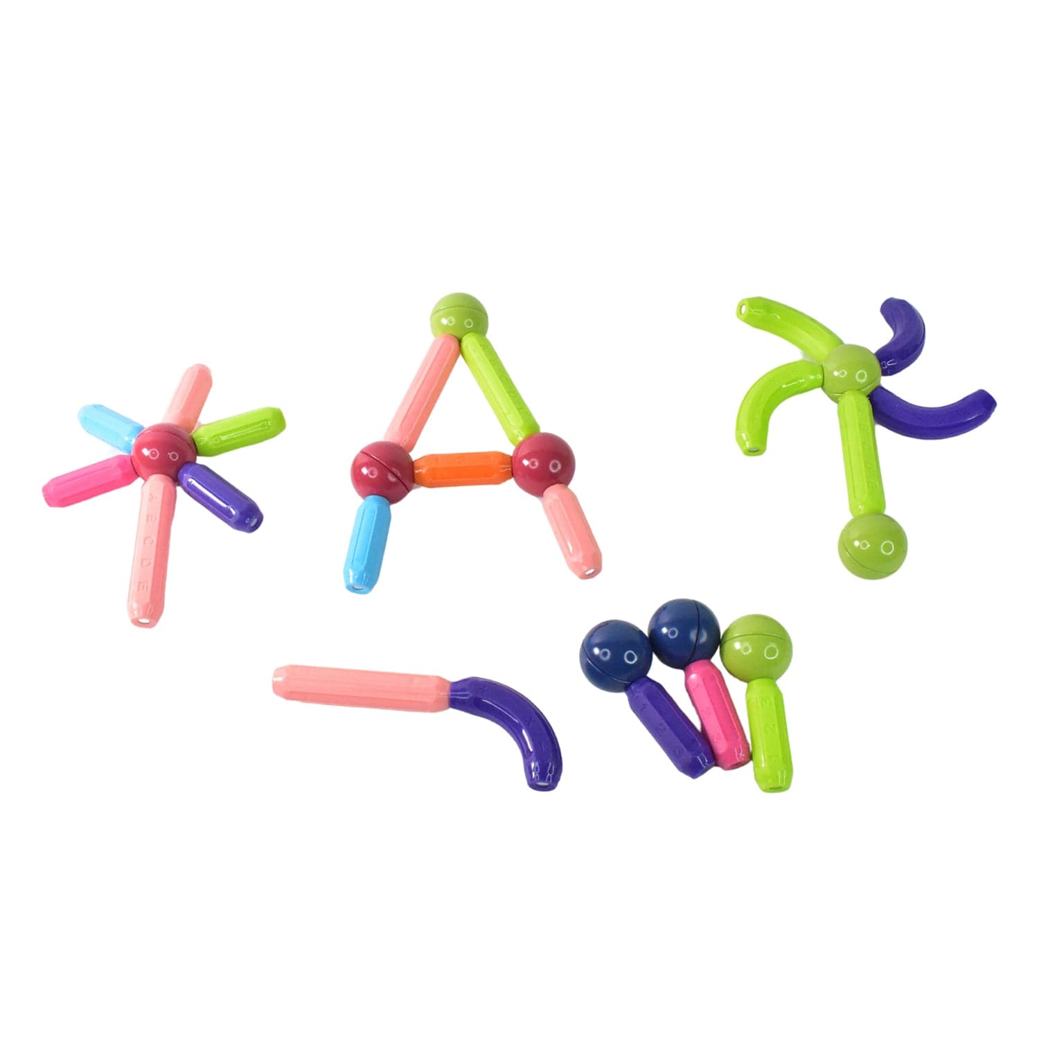 Magnetic Sticks Building Blocks Learning Toy for Kids (32 Pc) thumbnail 5