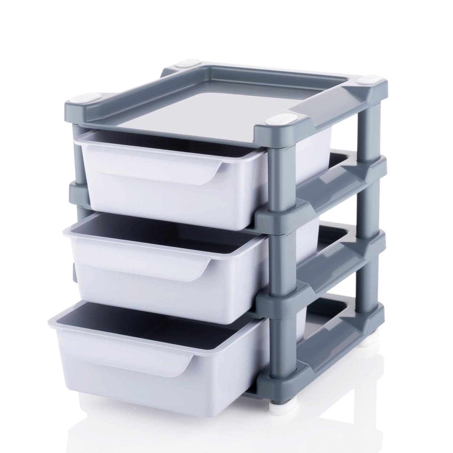 Mini 3 Layer Drawer Used for storing makeup equipment's and kits used by women's and ladies. thumbnail 4