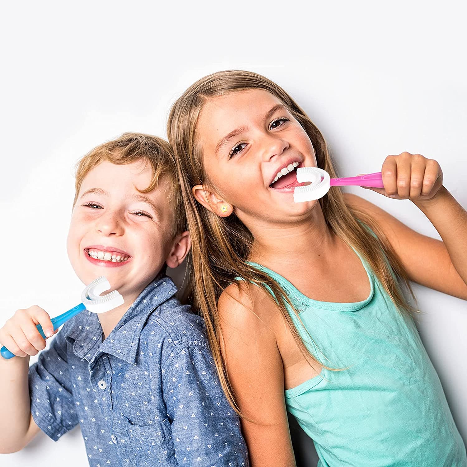 Kids U-Shaped Toothbrush - Easy Cleaning for Toddlers & Children thumbnail 12