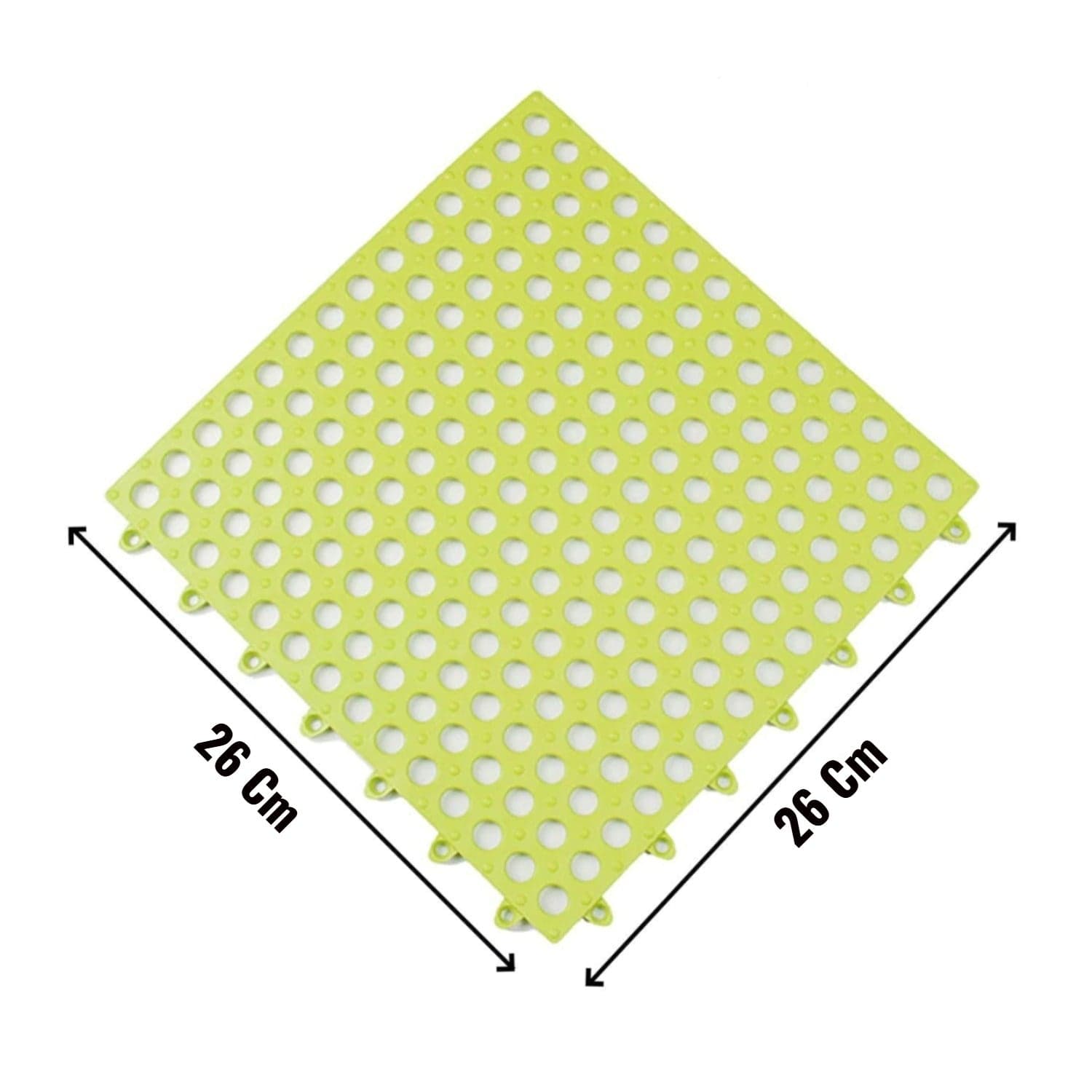 Bath Anti Slip Mat Used while bathing and toilet purposes to avoid slippery floor surfaces. (26x26 Cm) thumbnail 4