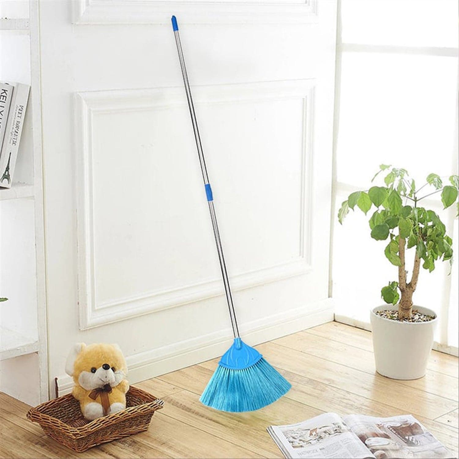 Ceiling Broom Fan for cleaning and wiping over dusty floor surfaces with effective performance. thumbnail 1