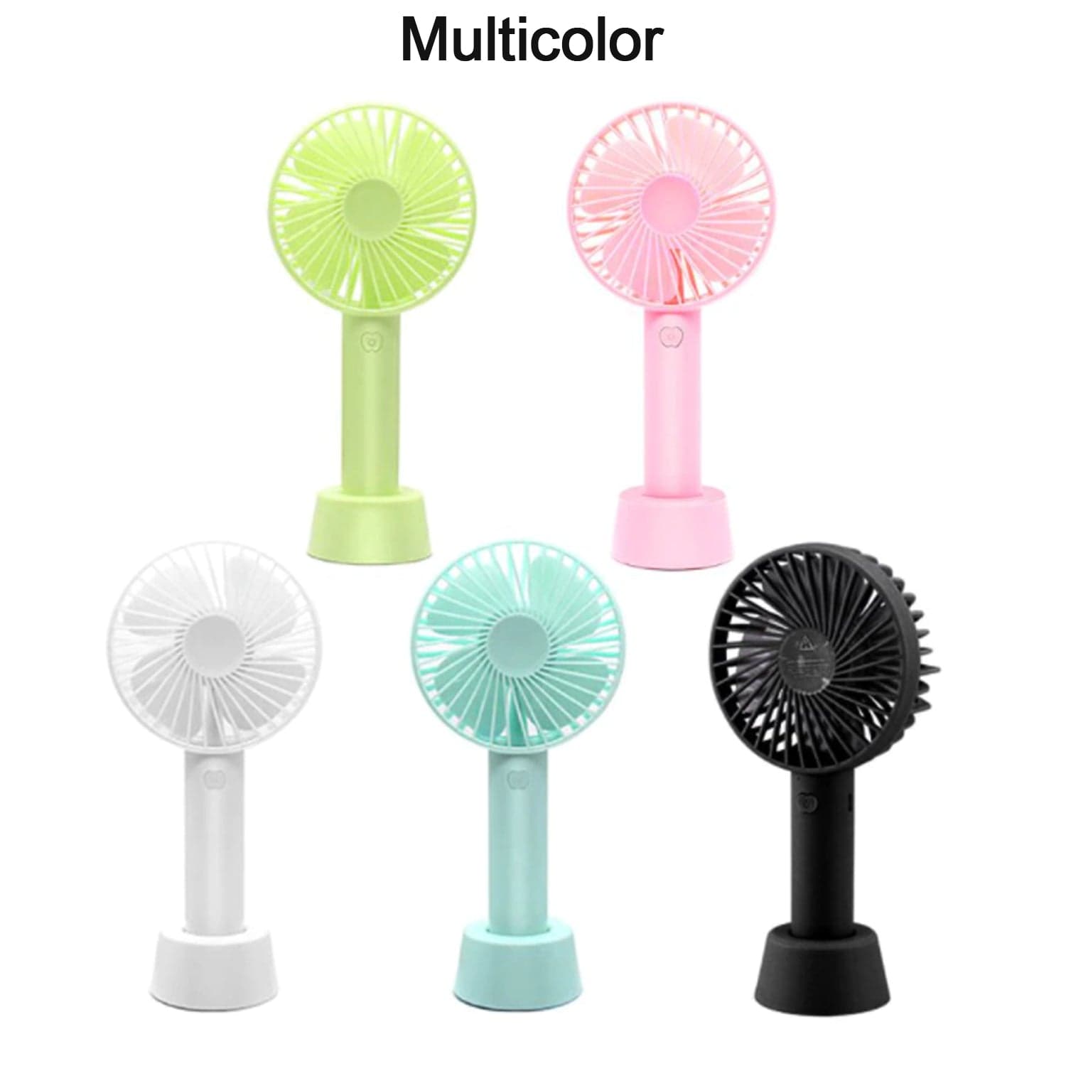 Portable Handheld Fan used in summers in all kinds of places including household and offices etc.(Battery Not Include) thumbnail 12