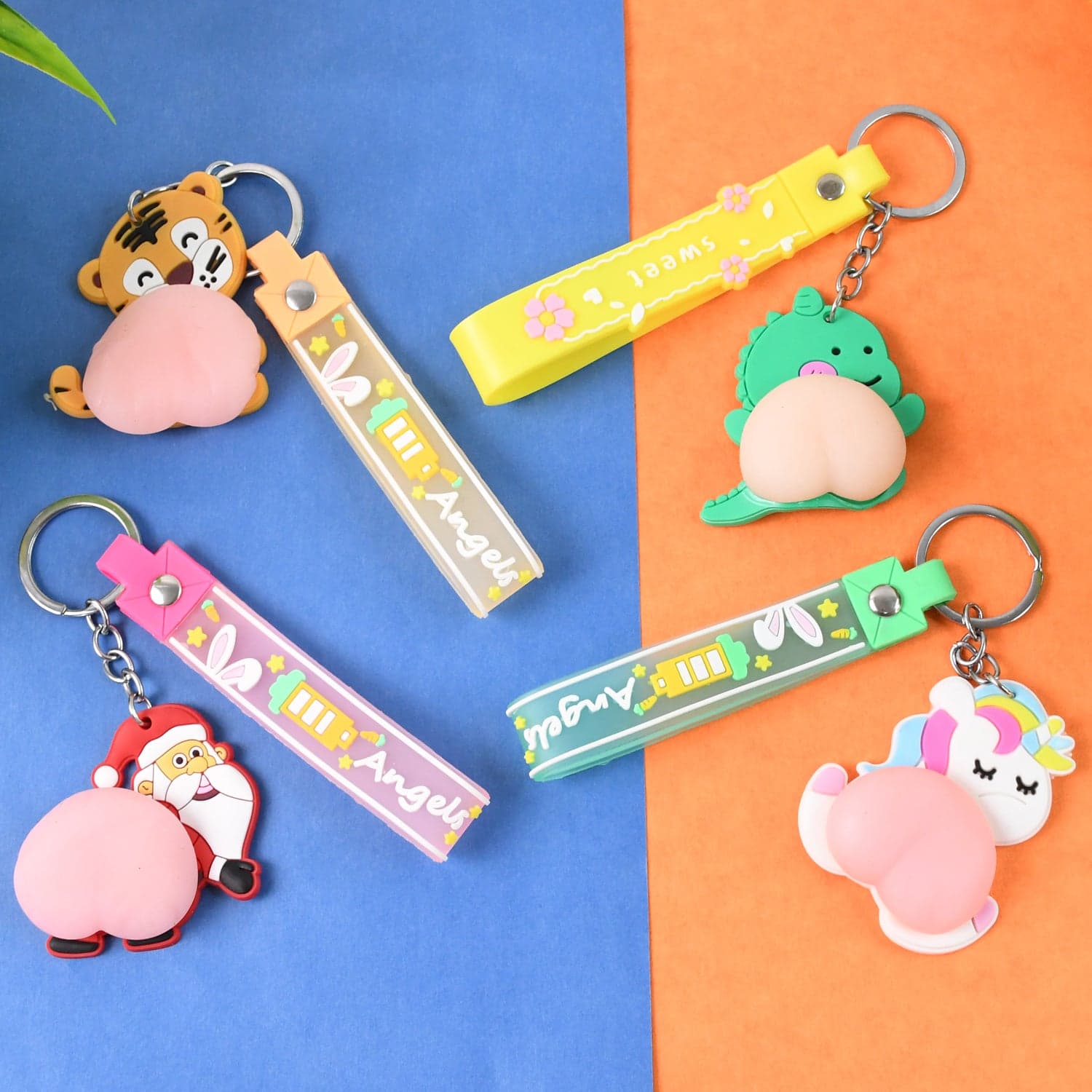 Mix Design Silicone Keychain 1Pc thumbnail 3