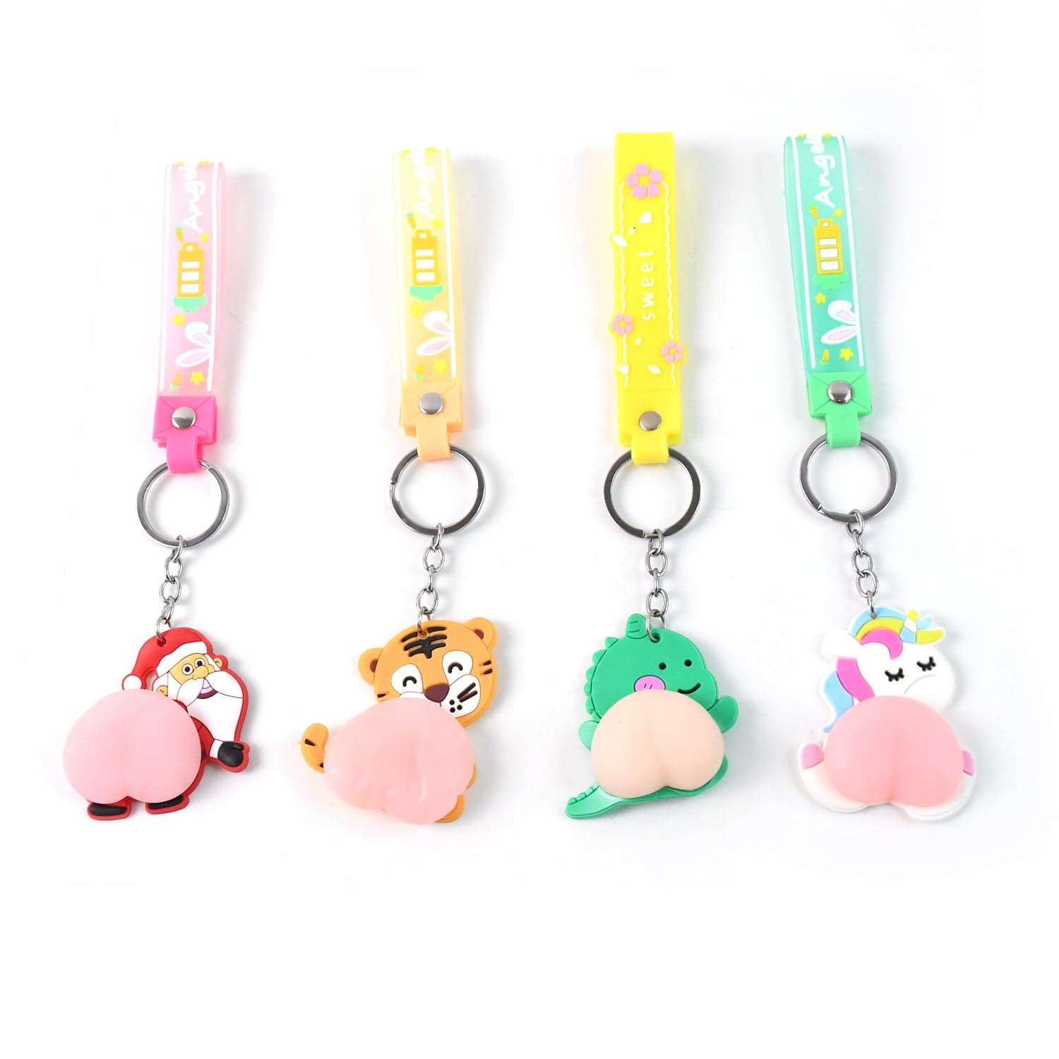 Mix Design Silicone Keychain 1Pc thumbnail 4