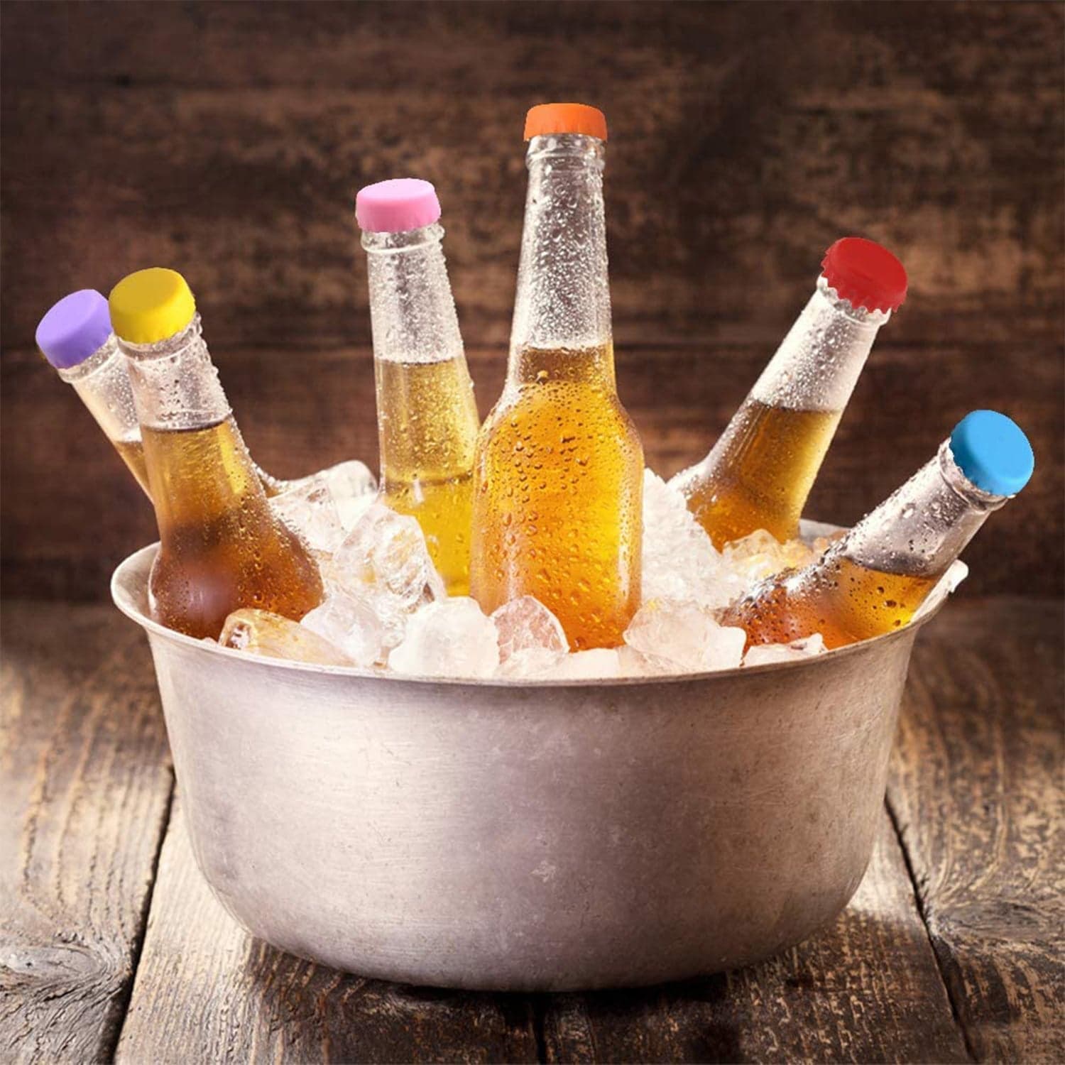 Beer Savers Caps for Soda & Bottles (6-Piece) thumbnail 3