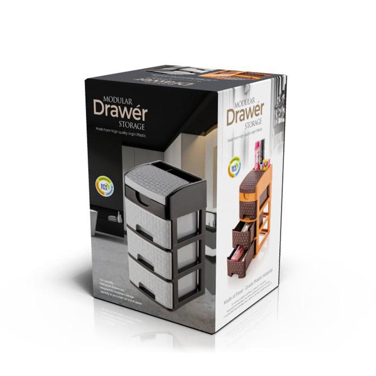 Mini 3 Layer D Storage used in all kinds of household and official places for storing of various types of stuffs and items etc. thumbnail 4