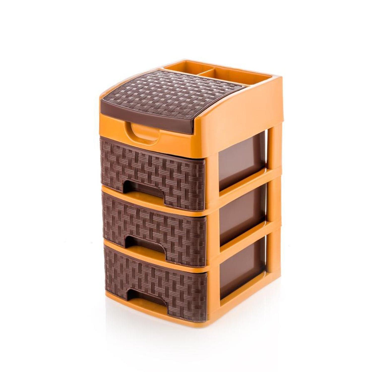 Mini 3 Layer D Storage used in all kinds of household and official places for storing of various types of stuffs and items etc. thumbnail 5