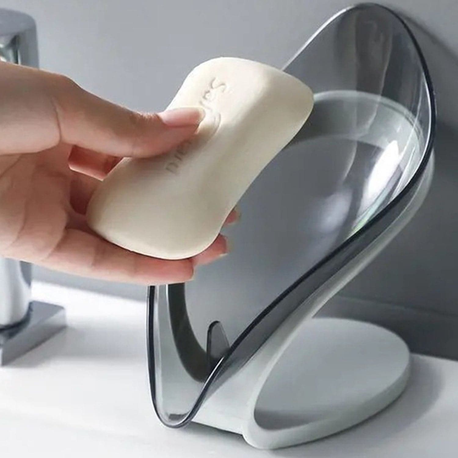 New Leaf Soap Box used in all kinds of household and bathroom places as a soap stand and case. thumbnail 1