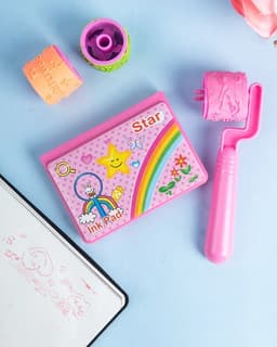Roller Stamp used in all types of household places by kids and children's for playing purposes.