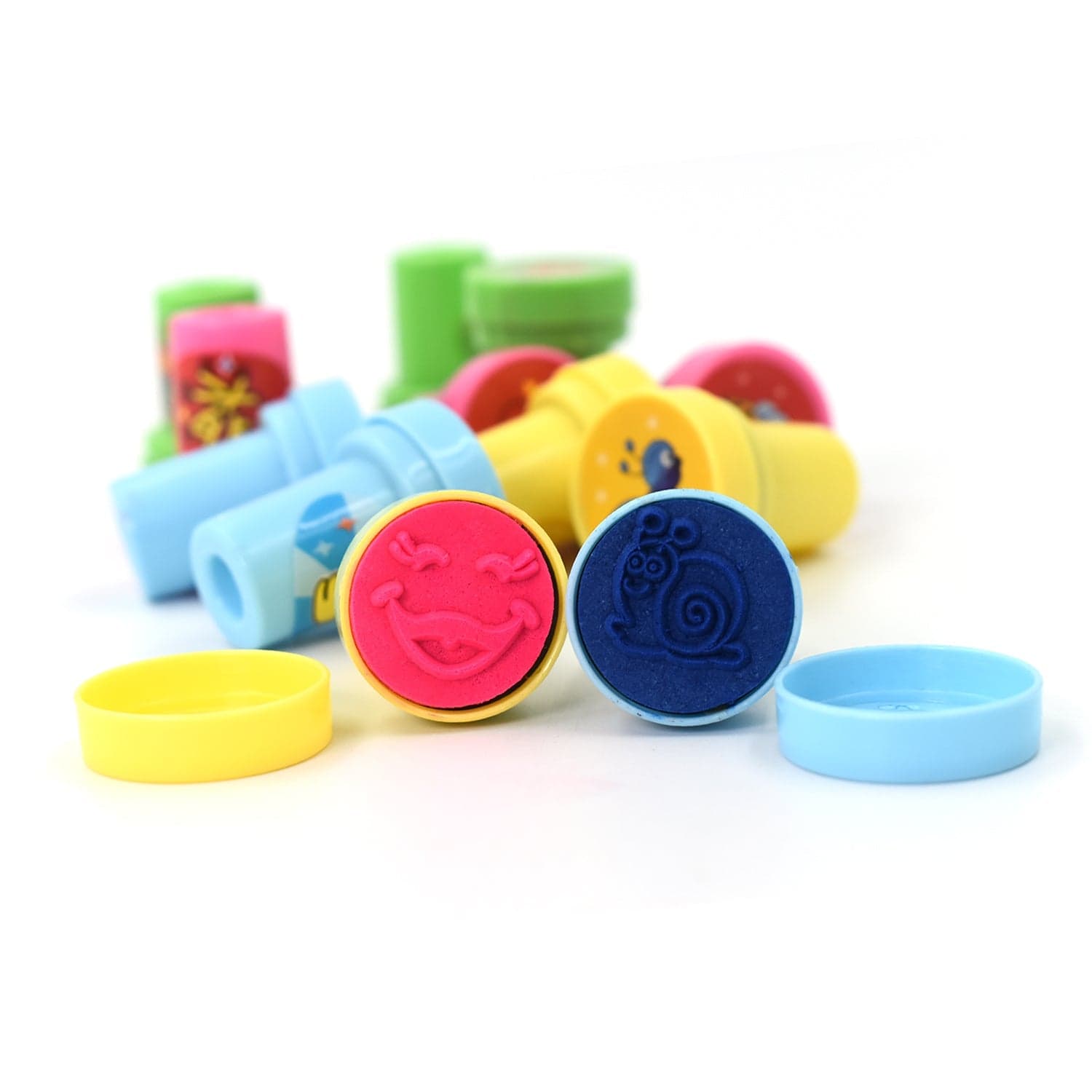12 Pc Stamp Set used in all types of household places by kids and children's for playing purposes. thumbnail 7