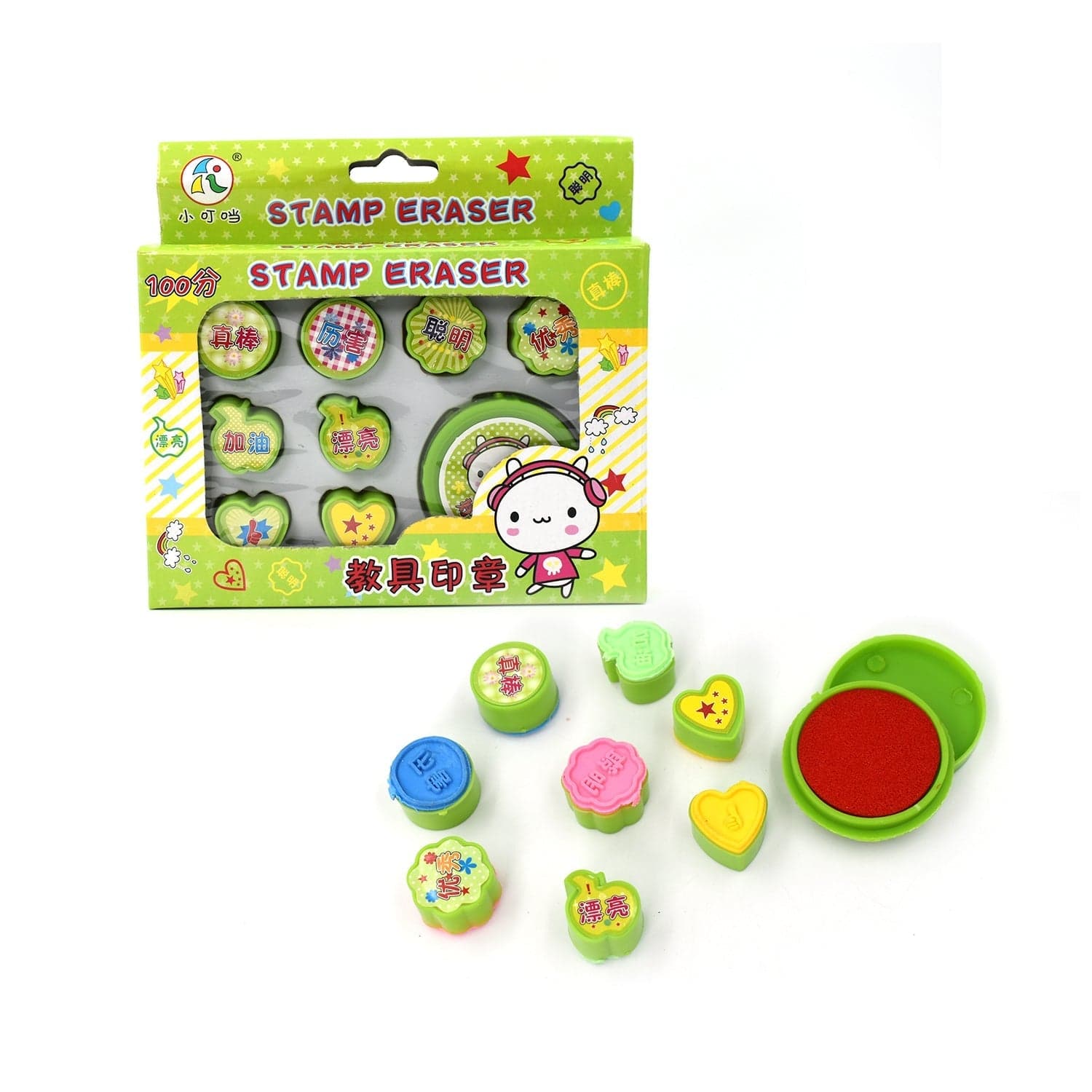 9 Pc Stamp Set for Kids, Play & Fun thumbnail 3