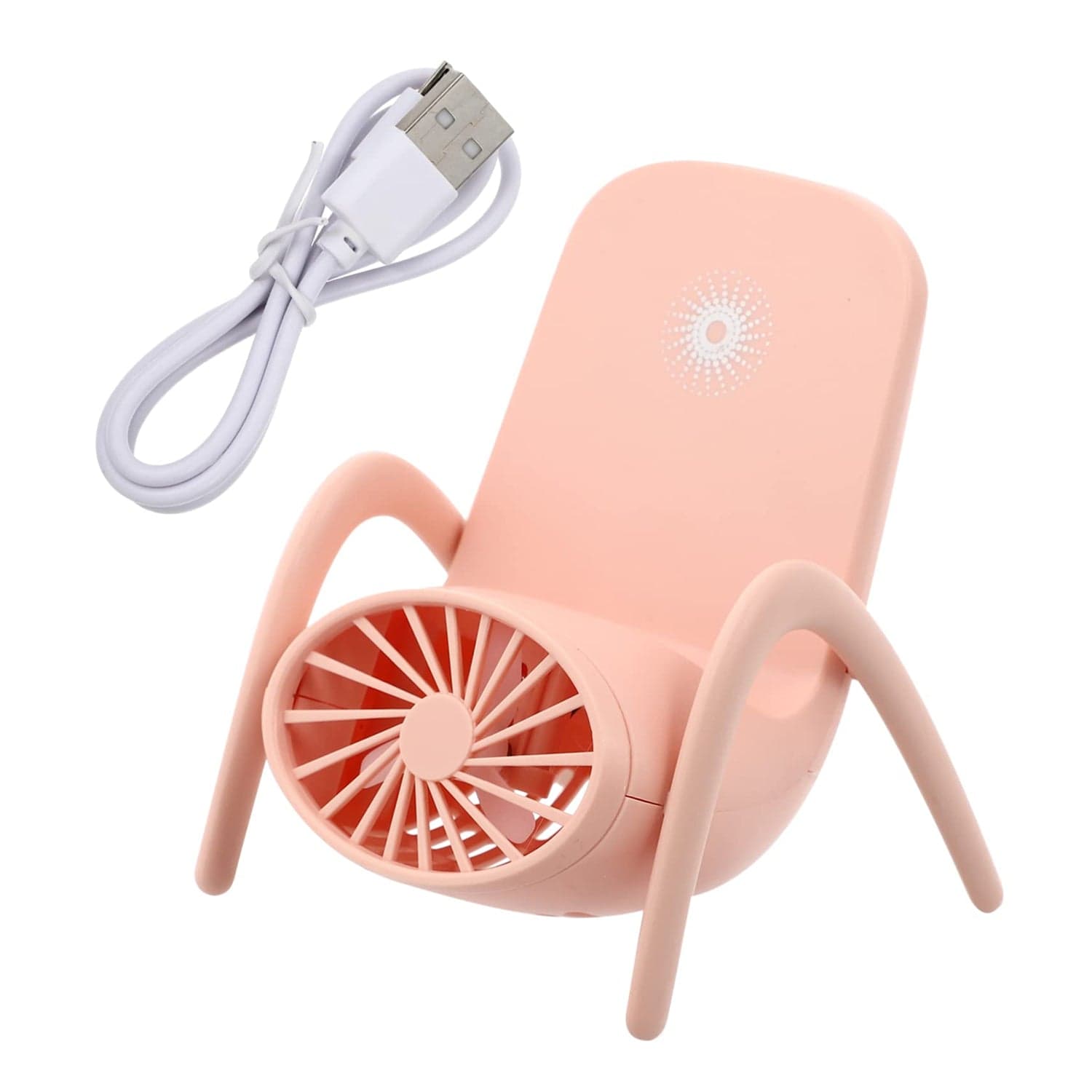 Portable Mobile Phone Holder Fan of Handheld, Multi-Function (Battery Not Include) thumbnail 4
