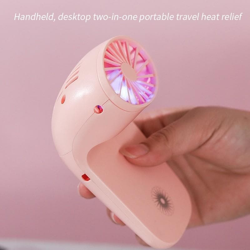 Portable Mobile Phone Holder Fan of Handheld, Multi-Function (Battery Not Include) thumbnail 8