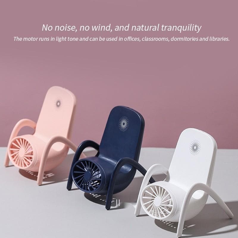 Portable Mobile Phone Holder Fan of Handheld, Multi-Function (Battery Not Include) thumbnail 9