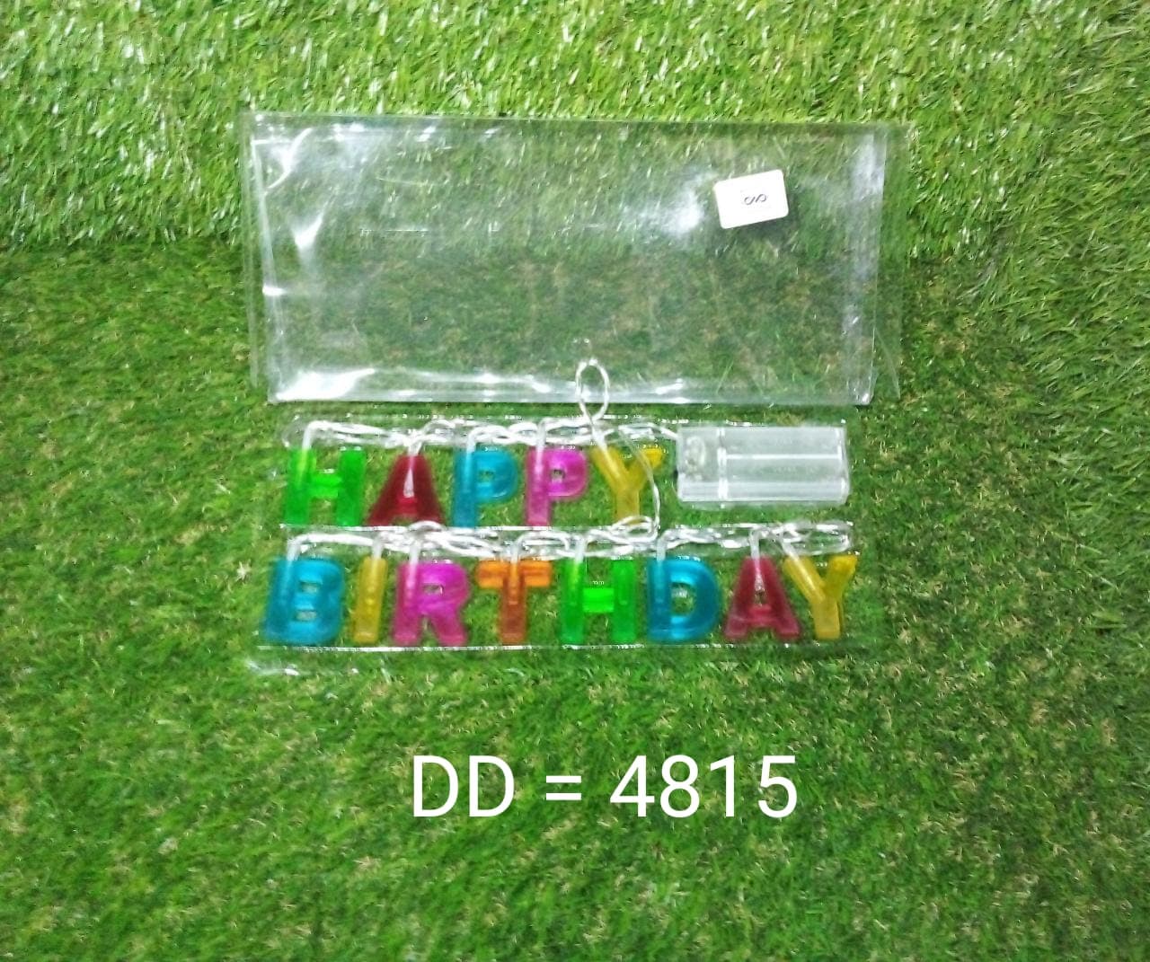 Decoratives Plastic Happy Birthday 13 Led Letter Battery Operated String Lights thumbnail 11