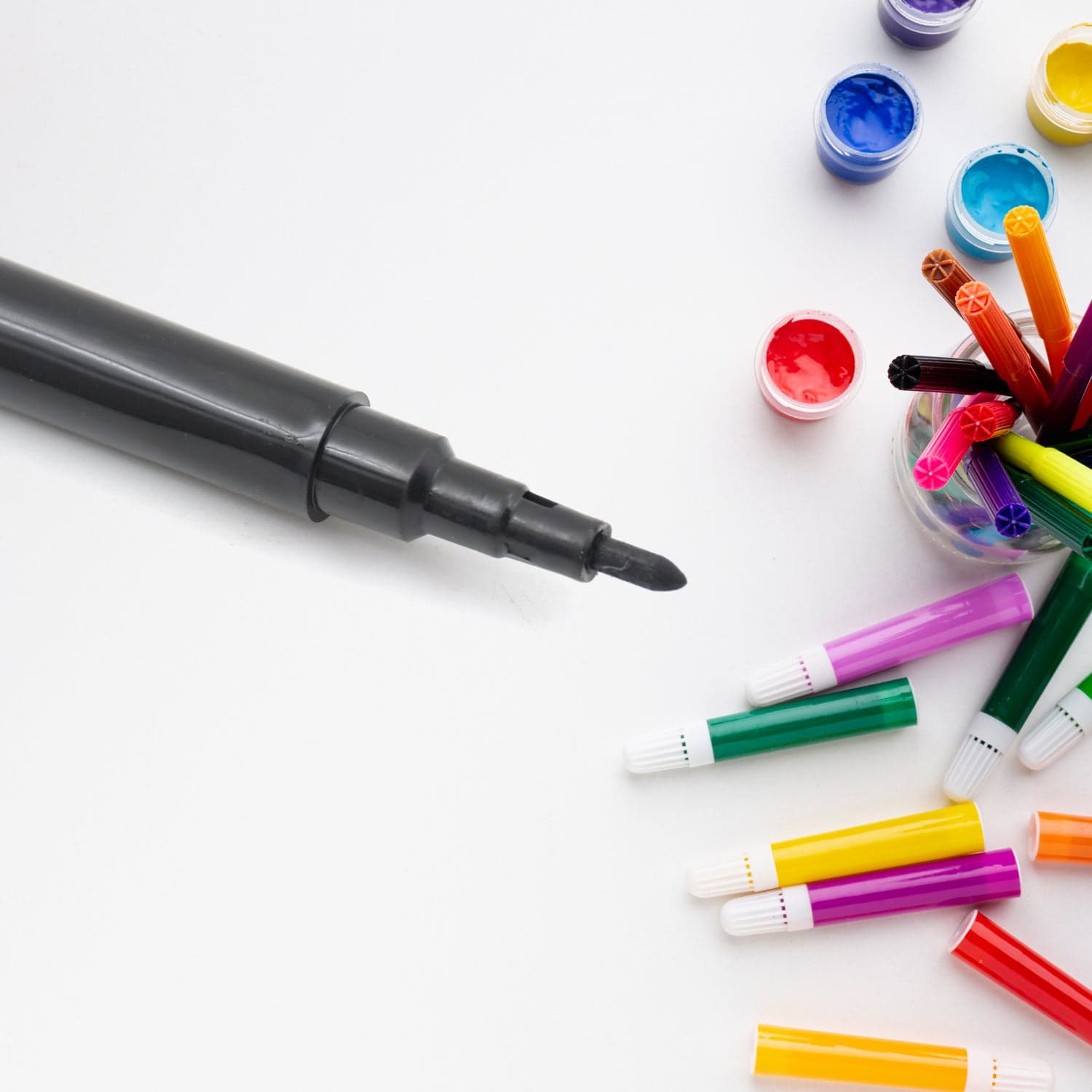 4-Piece Waterproof Marker Pen Art Set for DIY Crafts, Kids & Artists thumbnail 5
