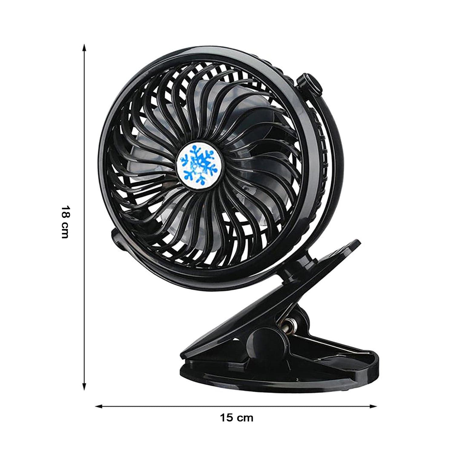 Mini USB Clip Fan widely used in summers for cool down rooms and body purposes.(Battery Not Include) thumbnail 13