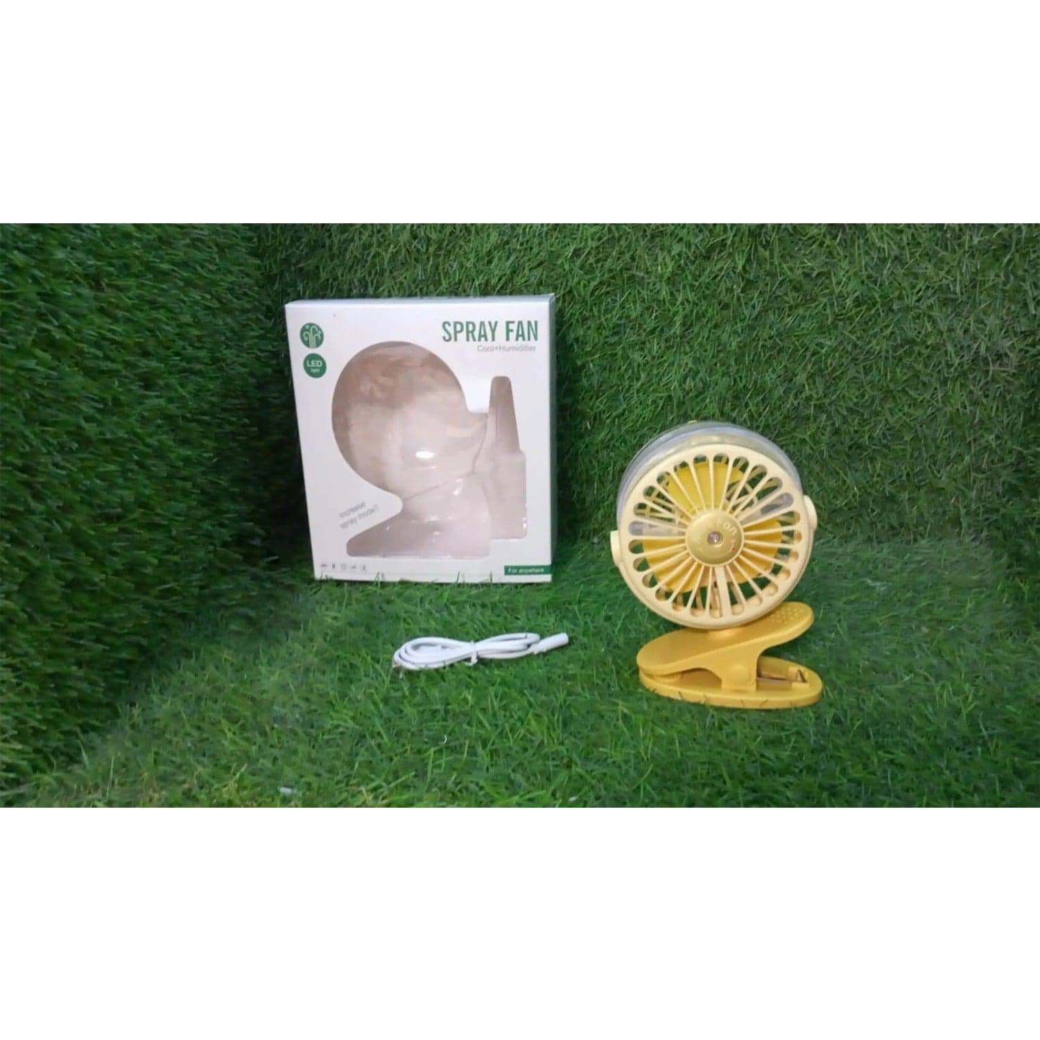 Clip Desk Fan Portable Wind Desktop Table Cooling Fan In Single Button thumbnail 6