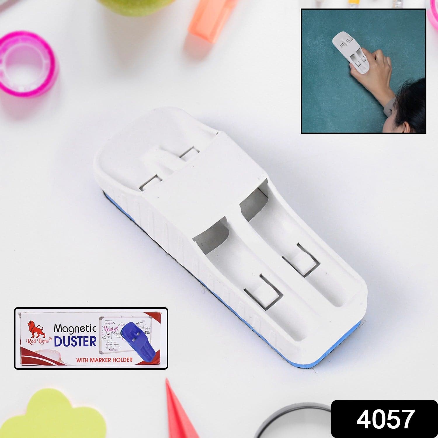 Magnetic Duster With Marker Holder (1 Pc) thumbnail 2