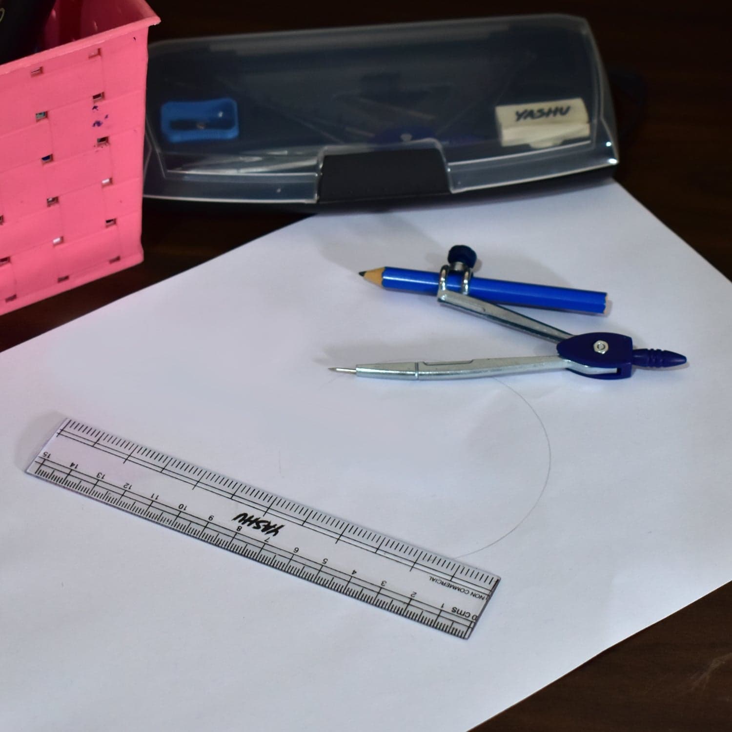 Geometry Box 10 Pc For Students Of Schools And Colleges Especially Used During The Time Of Study And Learning Etc. thumbnail 1