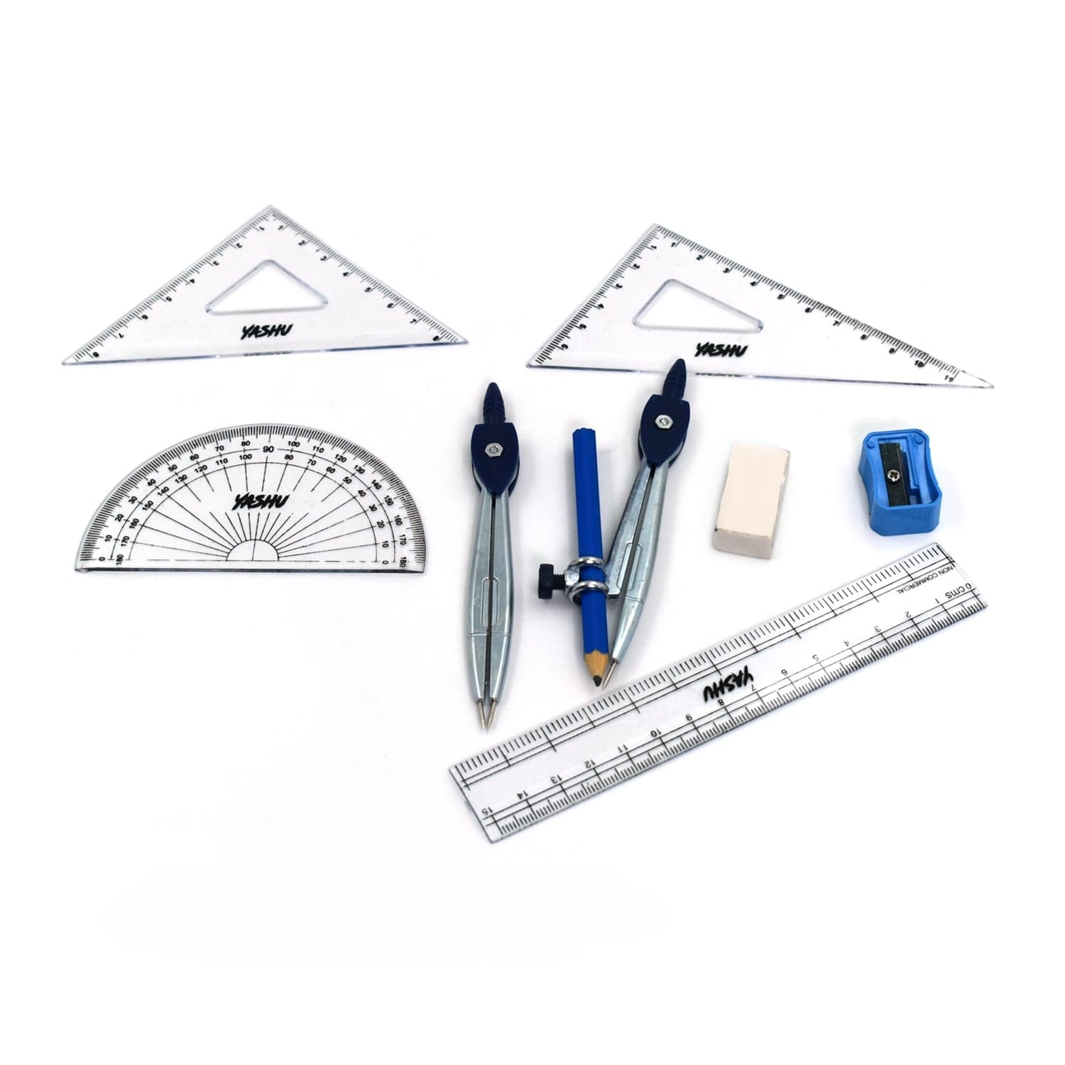 Geometry Box 10 Pc For Students Of Schools And Colleges Especially Used During The Time Of Study And Learning Etc. thumbnail 3