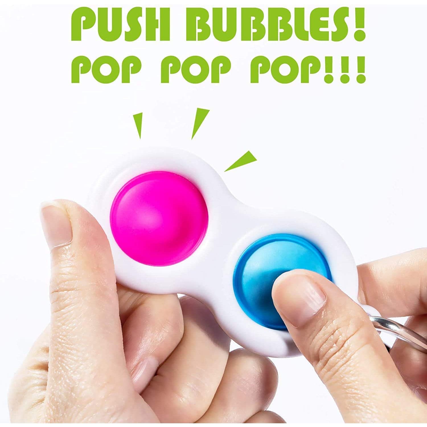 Simple Dimple Fidget Toy Mini Keychain thumbnail 7