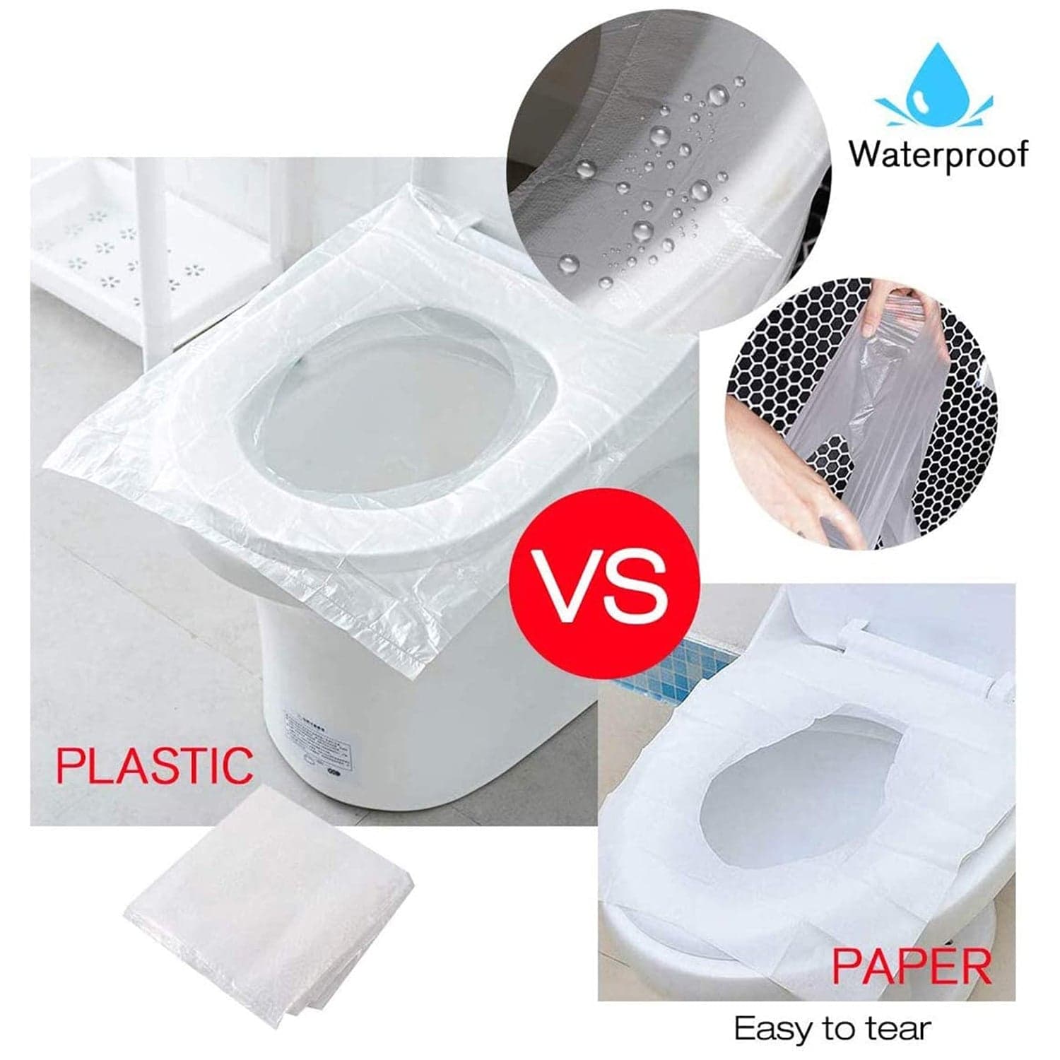 Travel Disposable Toilet Seat Cover (6 Pcs Set) thumbnail 3