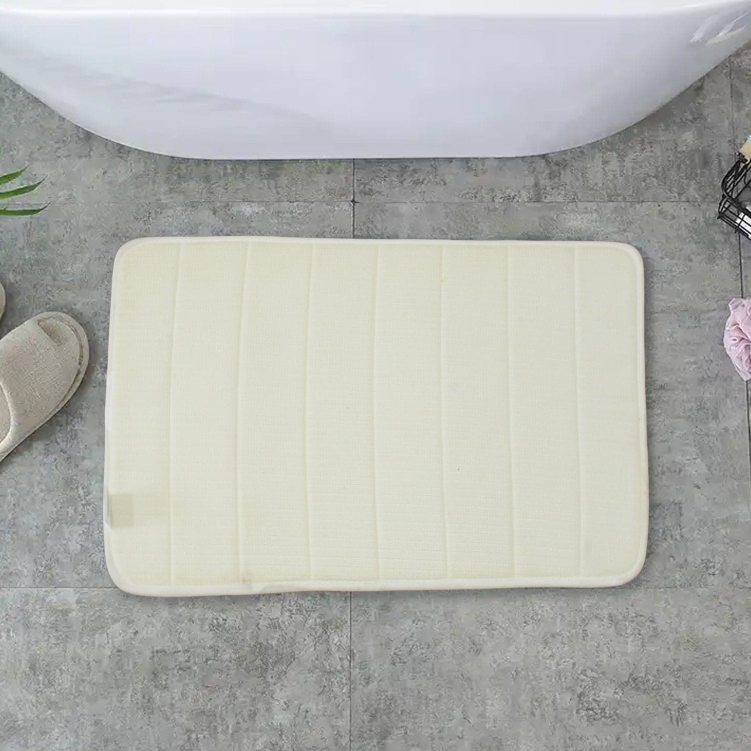 Super Absorbent Floor Mat Non-Slip Mat, Bath Mat, Instant Drying Mat, Bathroom Rug, Absorbent Bath Mat, Suitable For Bathroom, Kitchen, Door Mat ID-4856 thumbnail 5