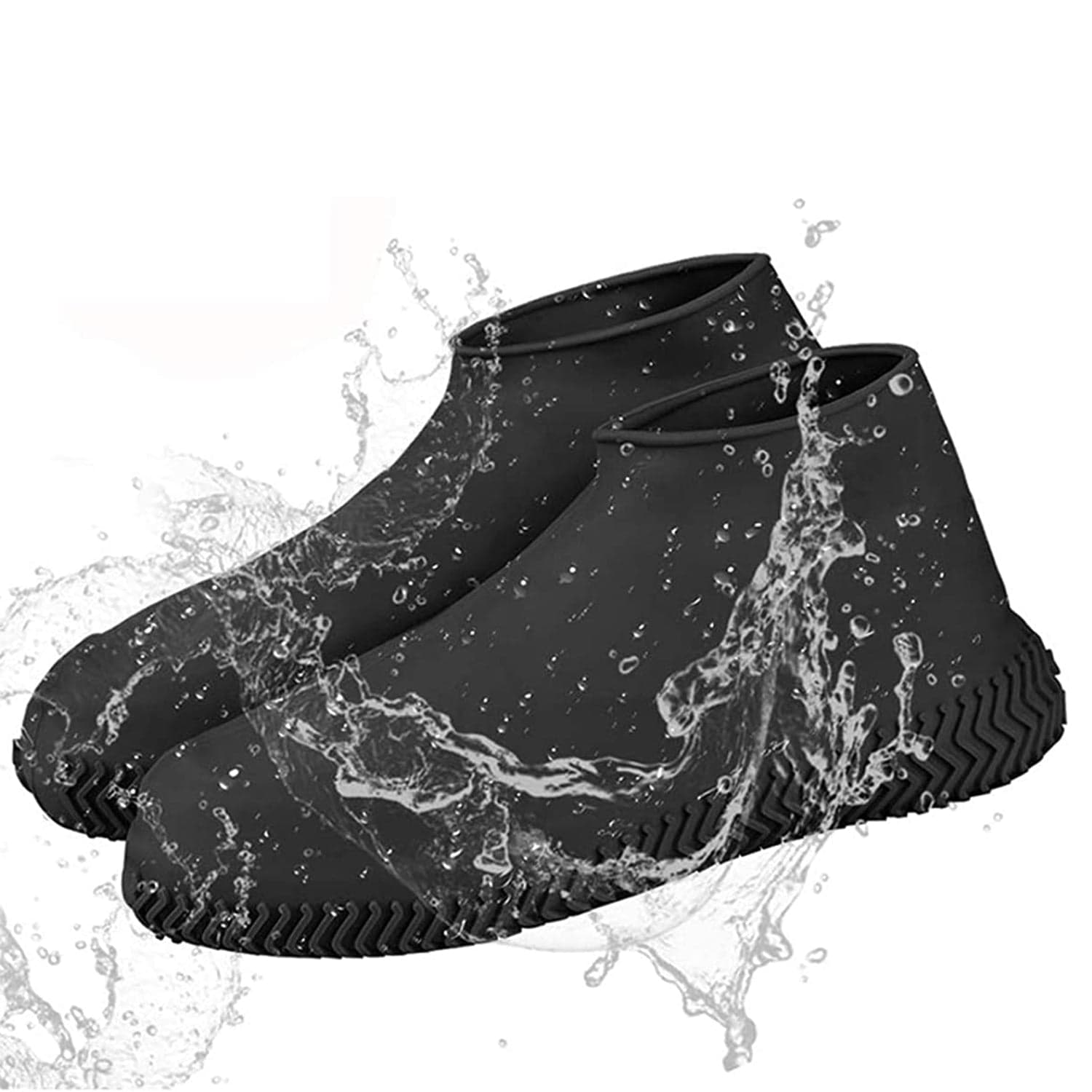 Non-Slip Waterproof Silicone Shoe Cover, Large thumbnail 6