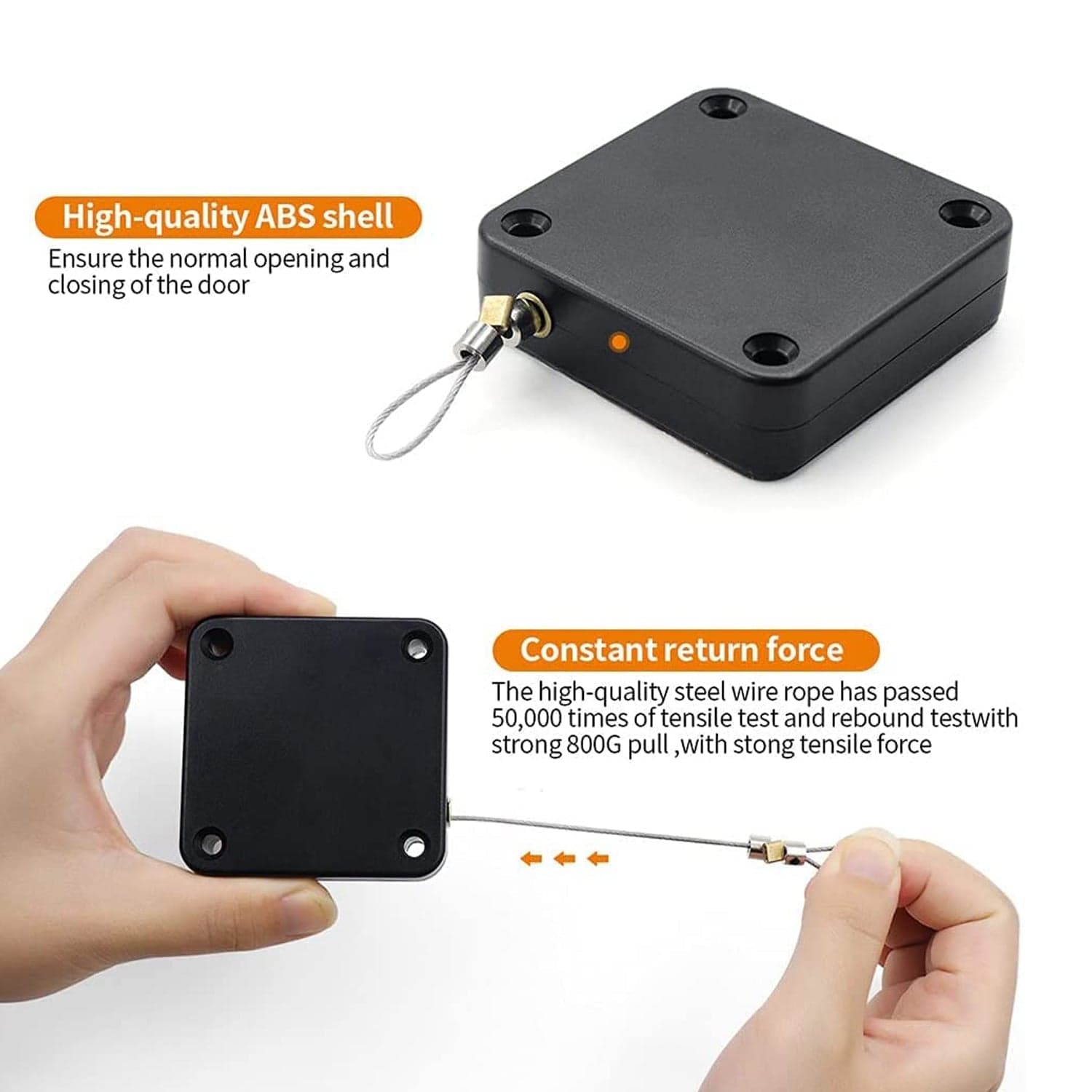 Punch-Free Automatic Sensor Door Closer thumbnail 6