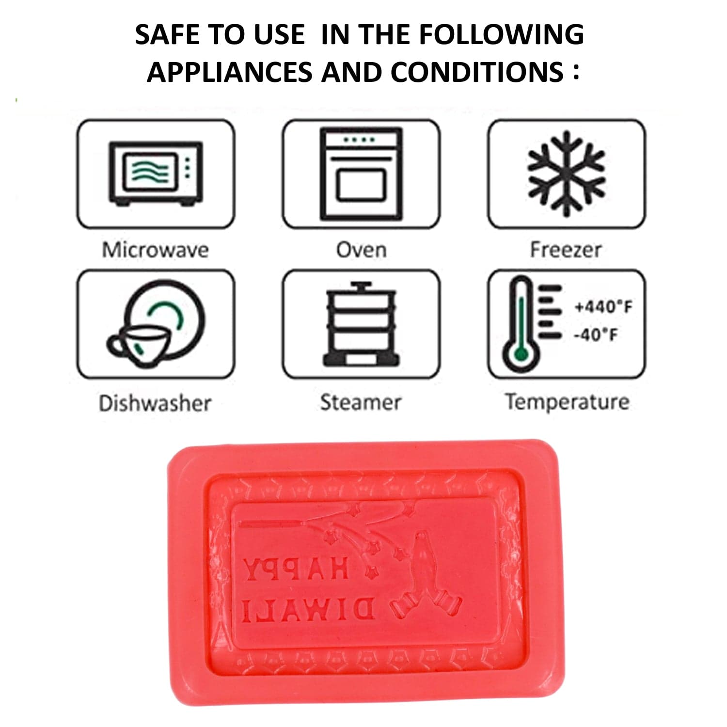 Flexible Silicone Mold Candy Chocolate Cake Jelly Mold thumbnail 7