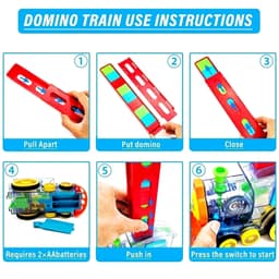 Transparent Funny Train Engine Block Set of 60-Piece Music & Lights (Batteries Not Included)