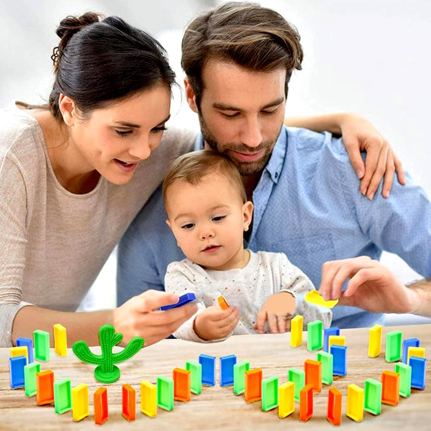 Transparent Funny Train Engine Block Set of 60-Piece Music & Lights (Batteries Not Included) thumbnail 3