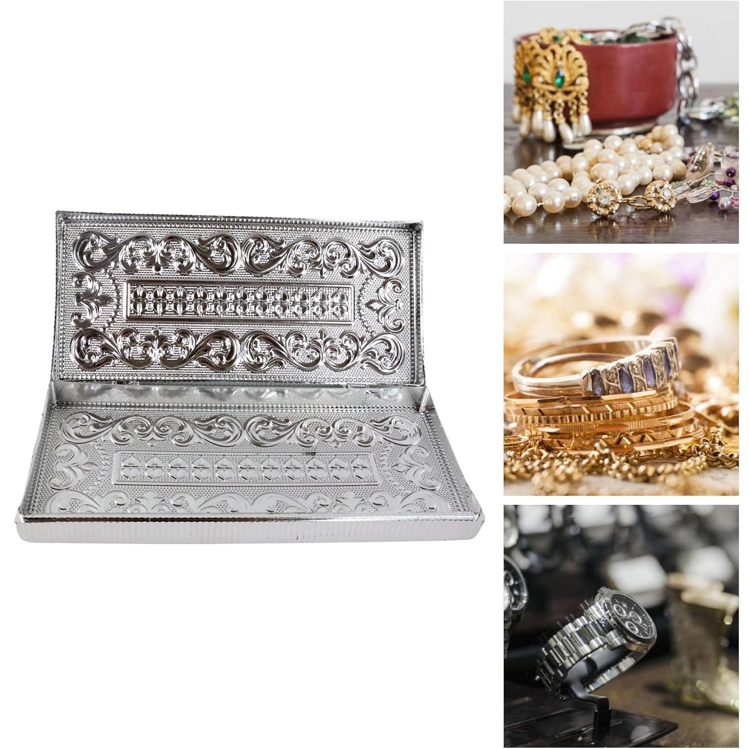 Multipurpose Rectangular Shaped Decorative Designer Gifting Cash Box (1 Pc / 20—9 Cm) thumbnail 7