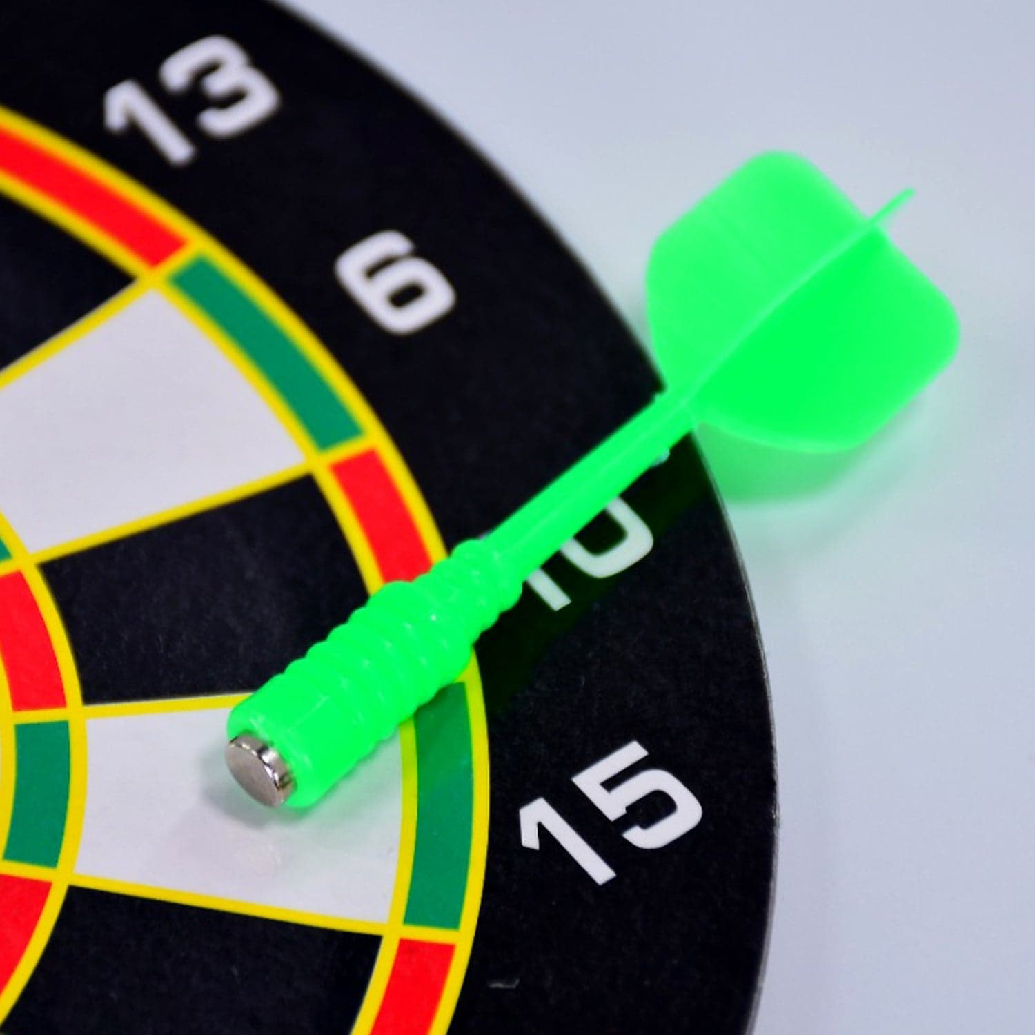 Small Magnetic Dartboard Set - Dart Board With Magnet Darts For Kids And Adults thumbnail 5