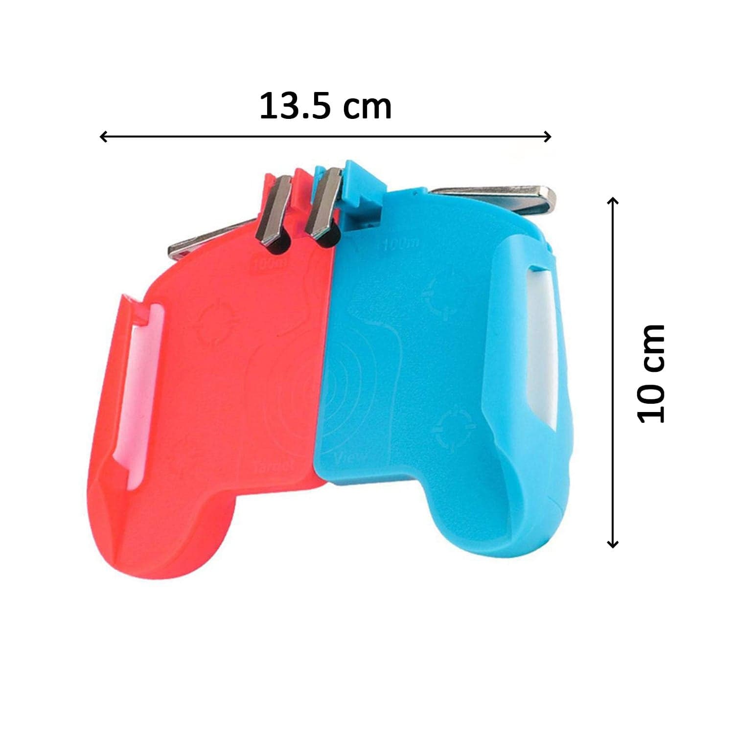 Portable Mobile Game Pad Controller with 4 Triggers For All Games Use of Survival Mobile Controller thumbnail 2
