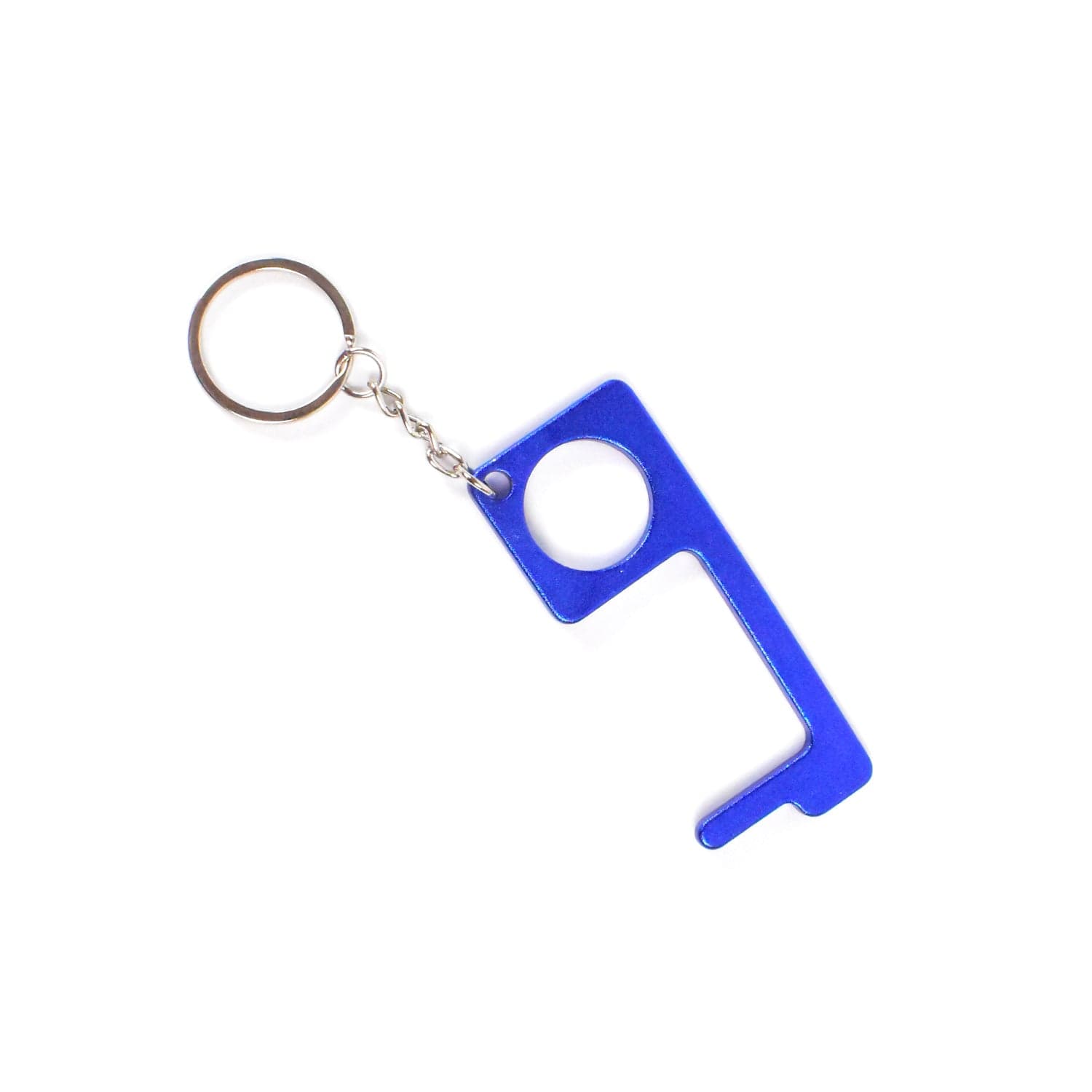 Metal Key Shape Keychain, Door Opener Tool (1 Pc) thumbnail 5