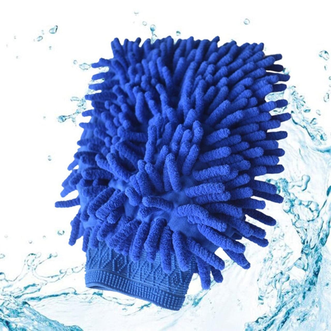 Microfiber Wash and Dust Chenille Mitt Cleaning Gloves thumbnail 8
