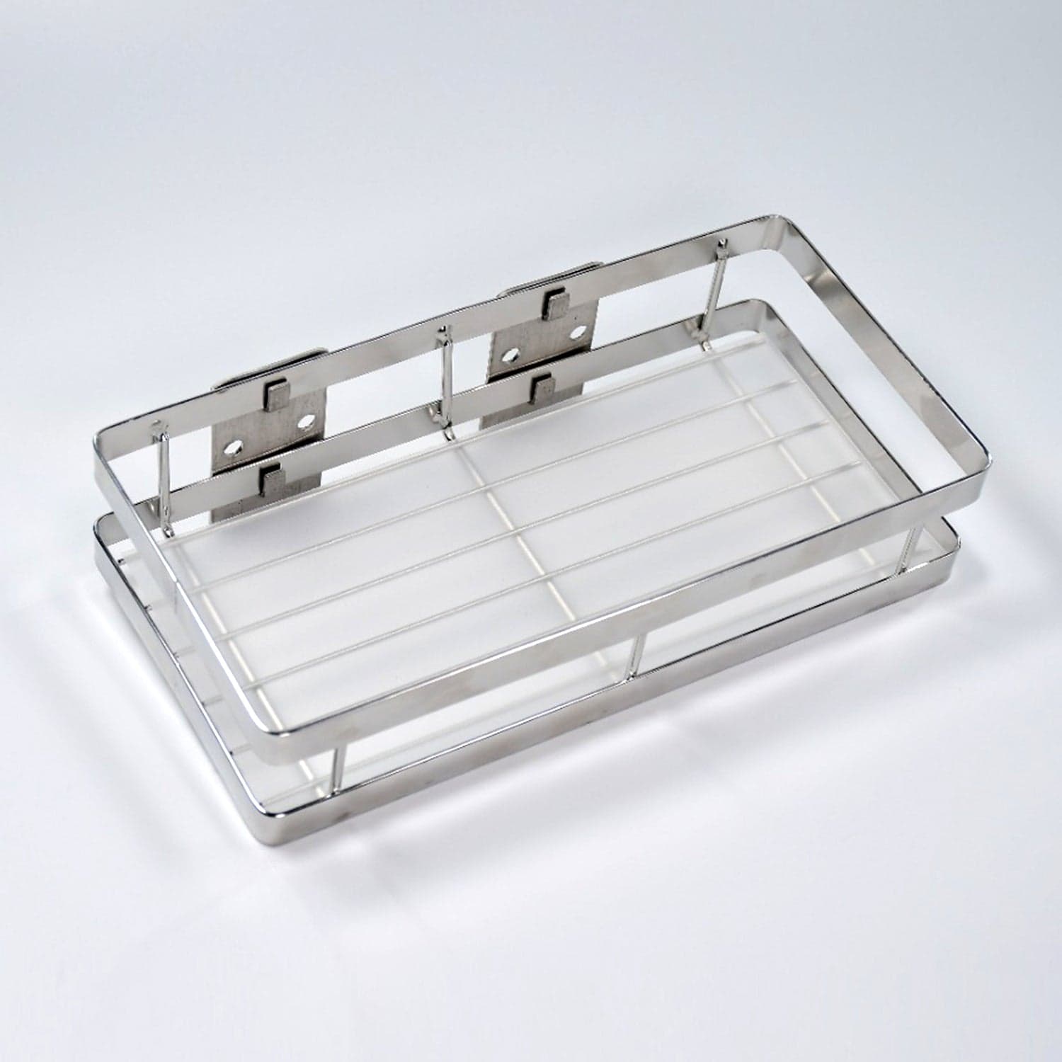 25 cm Metal Space Saving Multi-Purpose rack for Kitchen Storage Organizer Shelf Stand. thumbnail 3