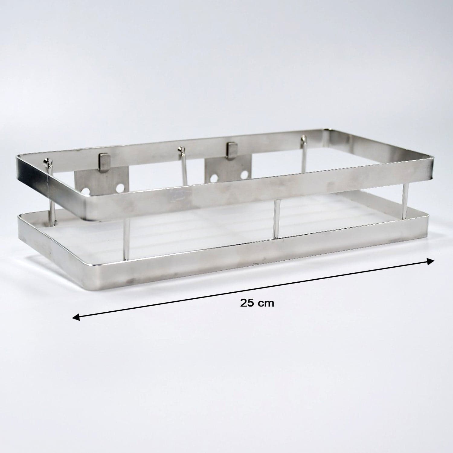 25 cm Metal Space Saving Multi-Purpose rack for Kitchen Storage Organizer Shelf Stand. thumbnail 6