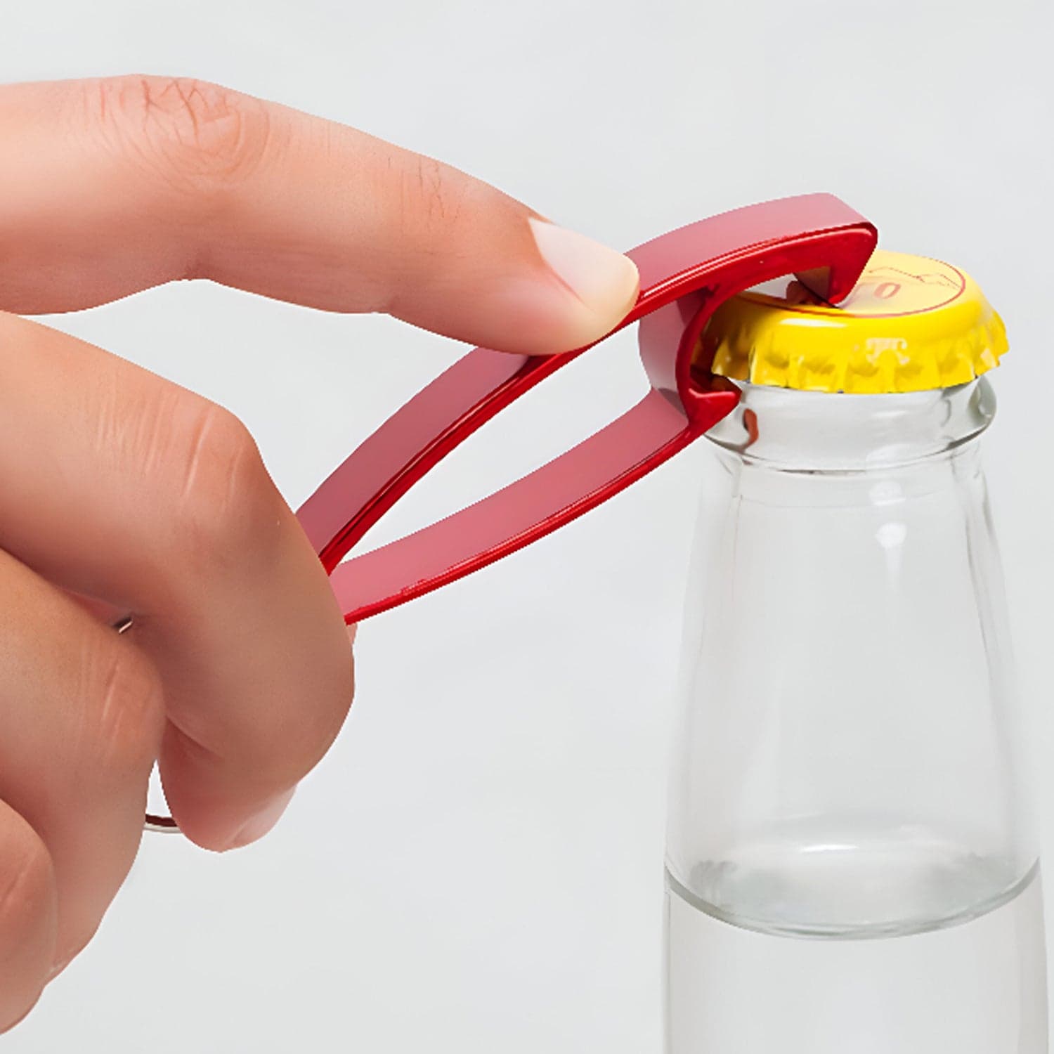 2 In 1 Compact Metal Bottle Opener With Keyring 1 Pc thumbnail 4