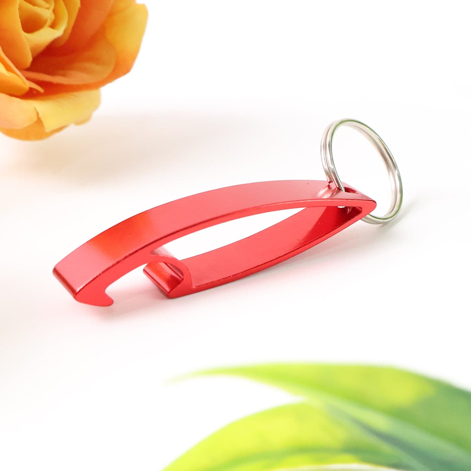 2 In 1 Compact Metal Bottle Opener With Keyring 1 Pc thumbnail 6